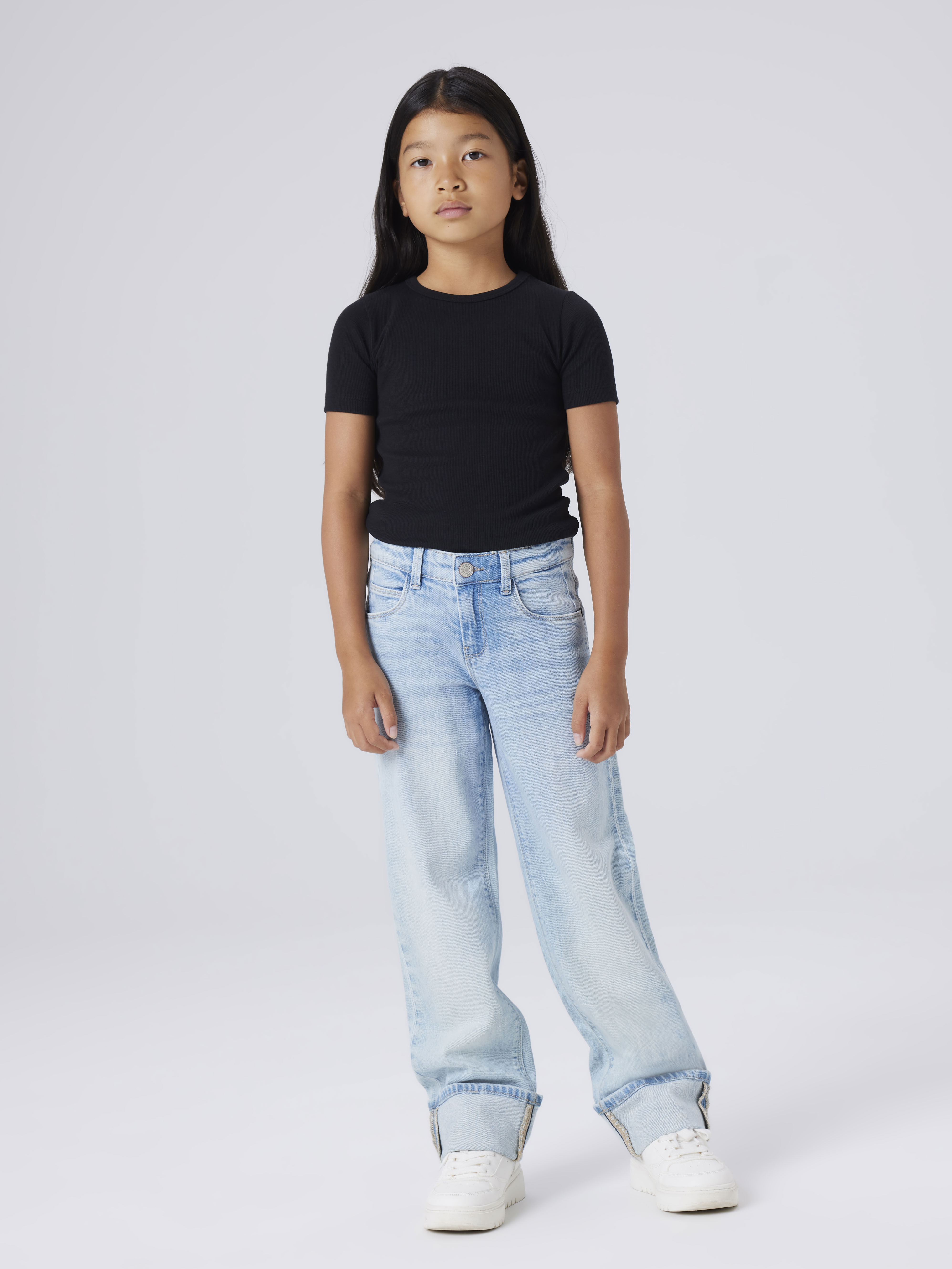 Thumbnail - Name It Straight-Jeans "NKFROSE STRAIGHT FOLD JEANS 4224-AZ NOOS"