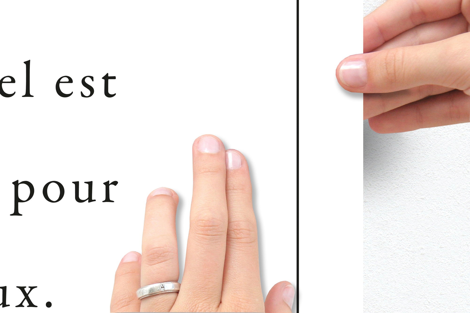 Komar Wandtattoo »Antoine - Größe 50 x 70 cm« selbstklebend, Wandsticker