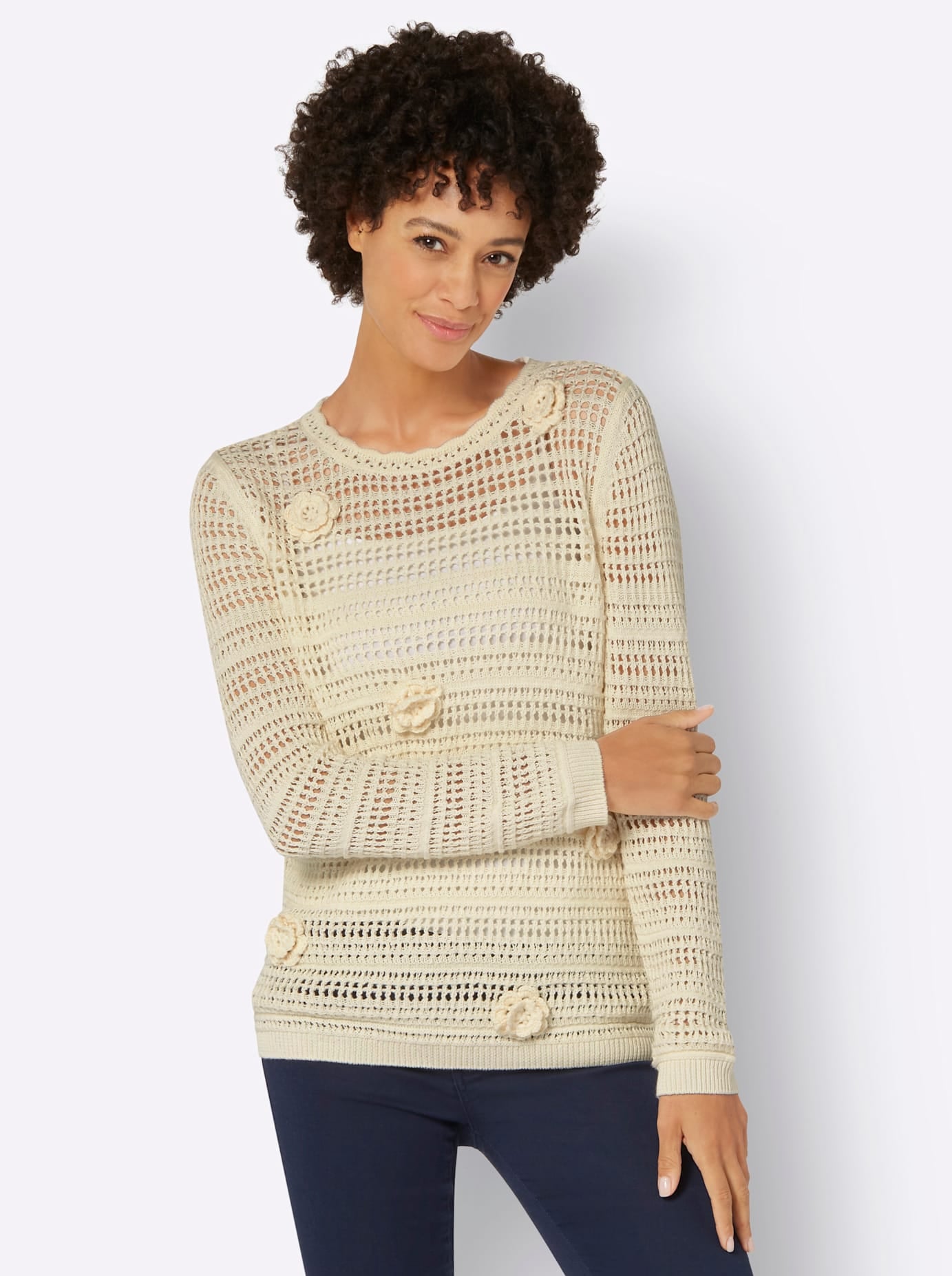 Inspirationen Ajourpullover »Pullover«