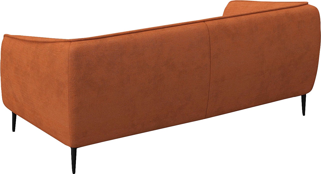 FLEXLUX 2,5-Sitzer »Belle Designsofa, Couch, bequem durch Kaltschaum im Sitz«, Skandinavisches Design, In hochwertiger Verarbeitung