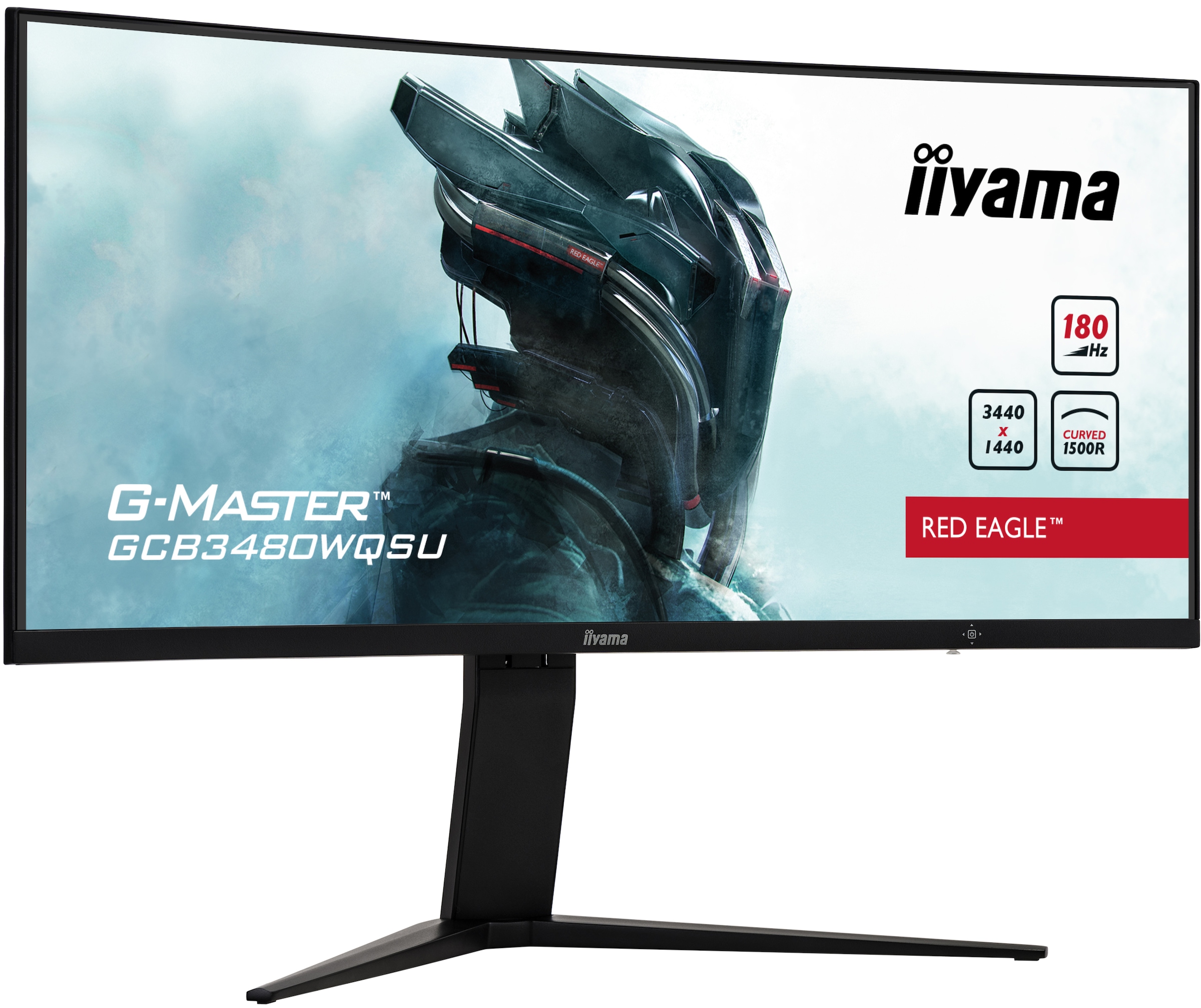 Iiyama Gaming-Monitor »GCB3480WQSU-B1«, 86,4 cm/34 Zoll, 3440 x 1440 px, UWQHD, 180 Hz