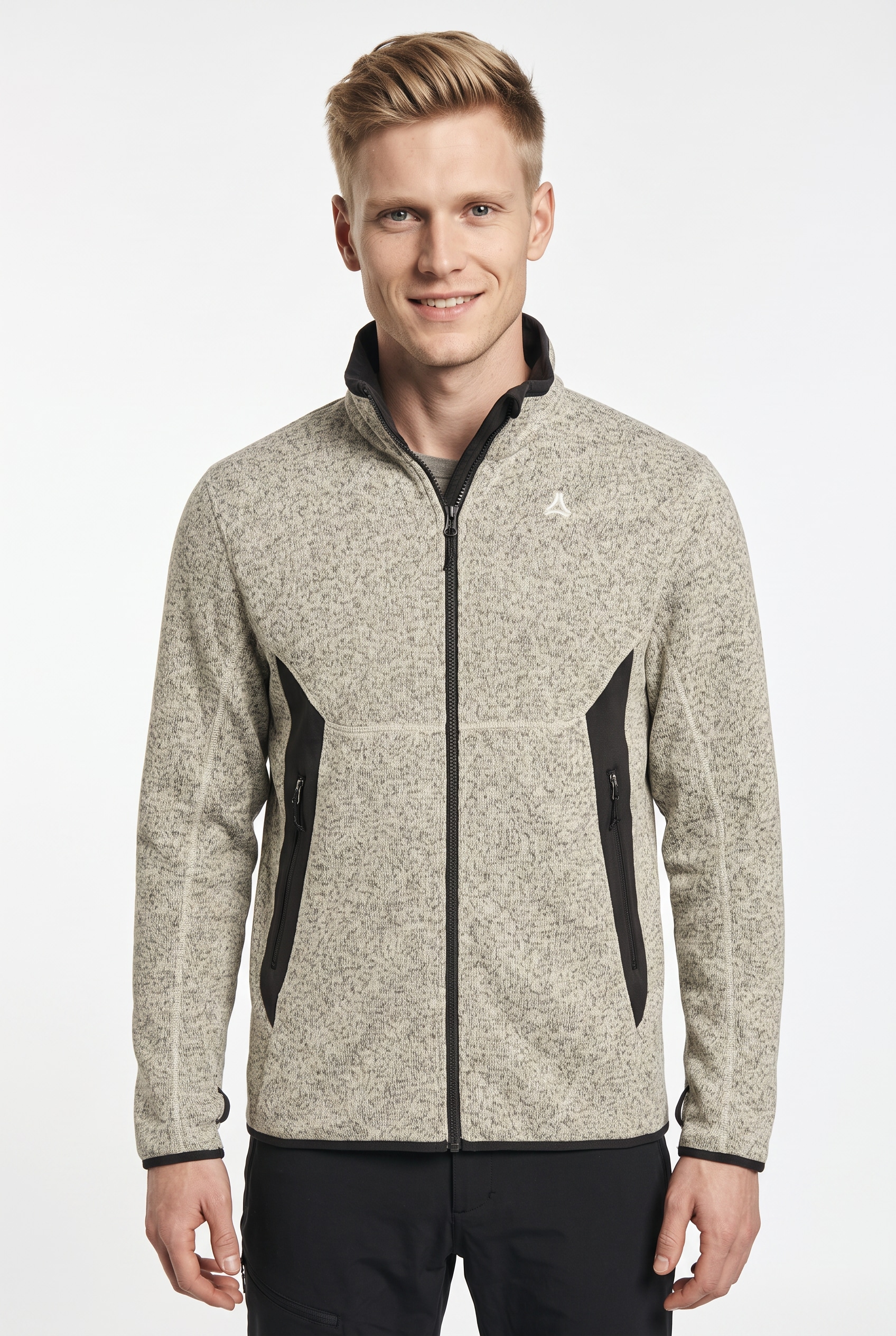 Schöffel Fleecejacke "CIRC Fleece Jk Style Yew MNS" mit ZipIn Funktion, für Trekking und Wandern geeignet