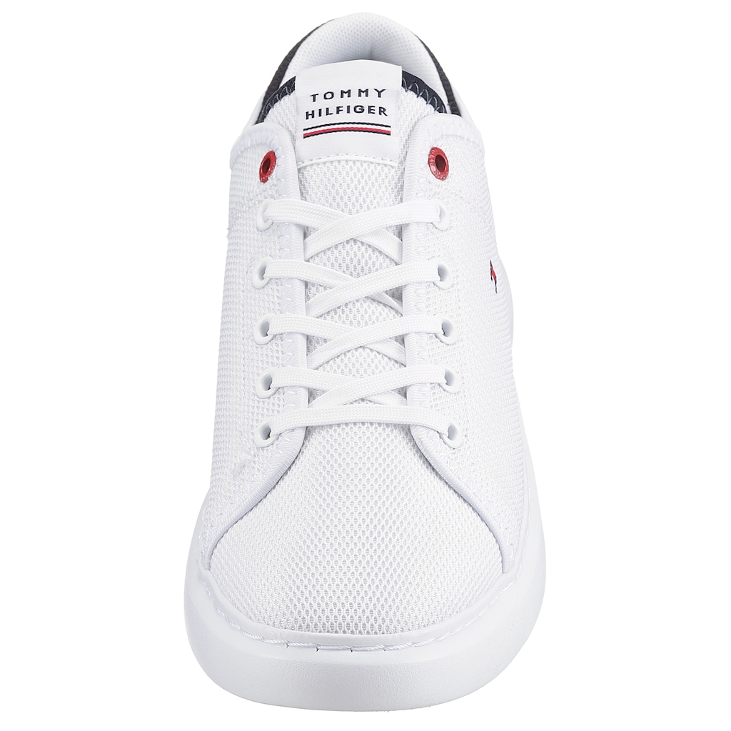 Tommy Hilfiger Sneaker »LIGHTWEIGHT TEXTILE CUPSOLE«, mit seitlicher Logostickerei