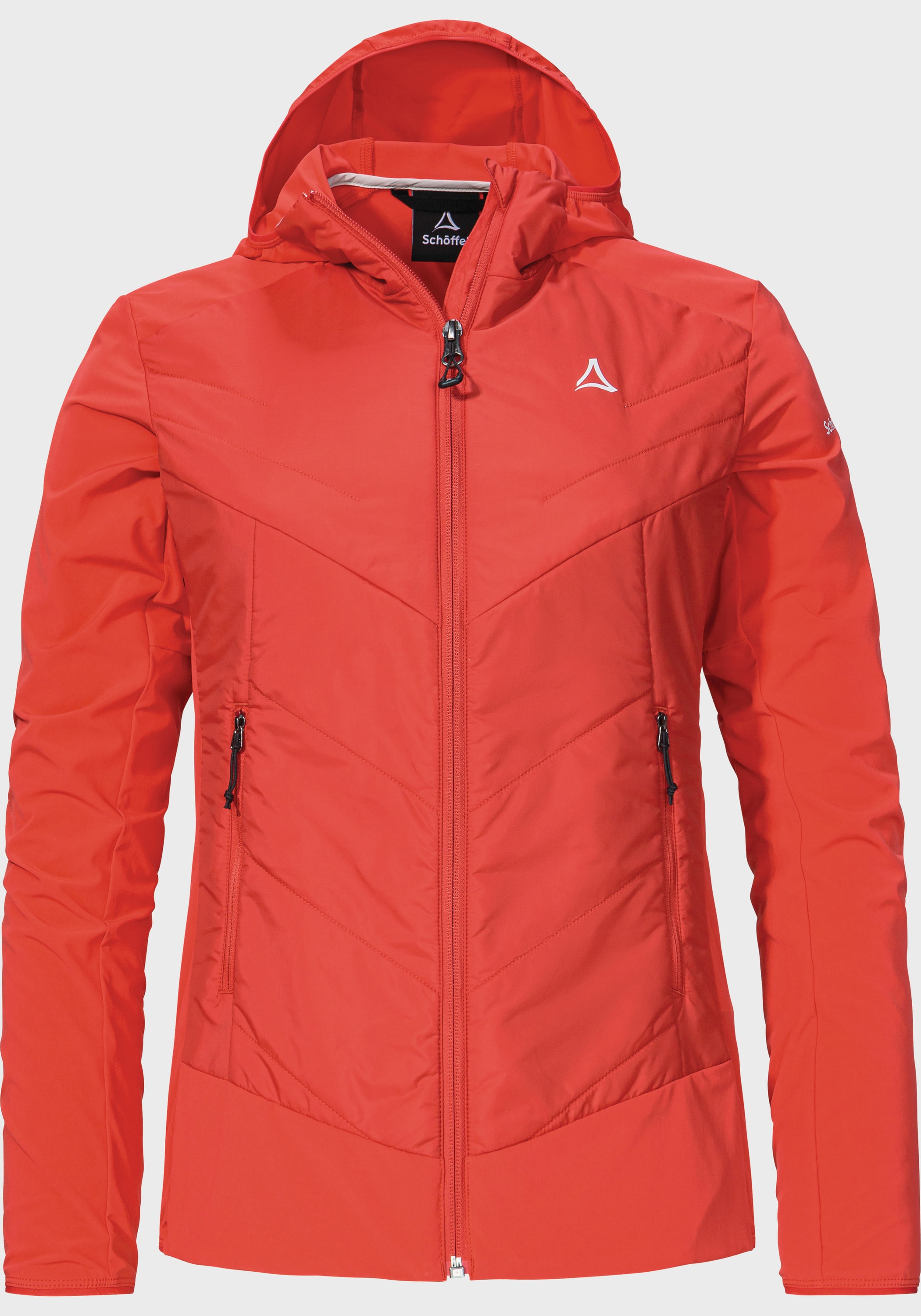 Schöffel Funktionsjacke "Hiking Hybrid Jk Style Blaueis WMS" mit Kapuze günstig online kaufen