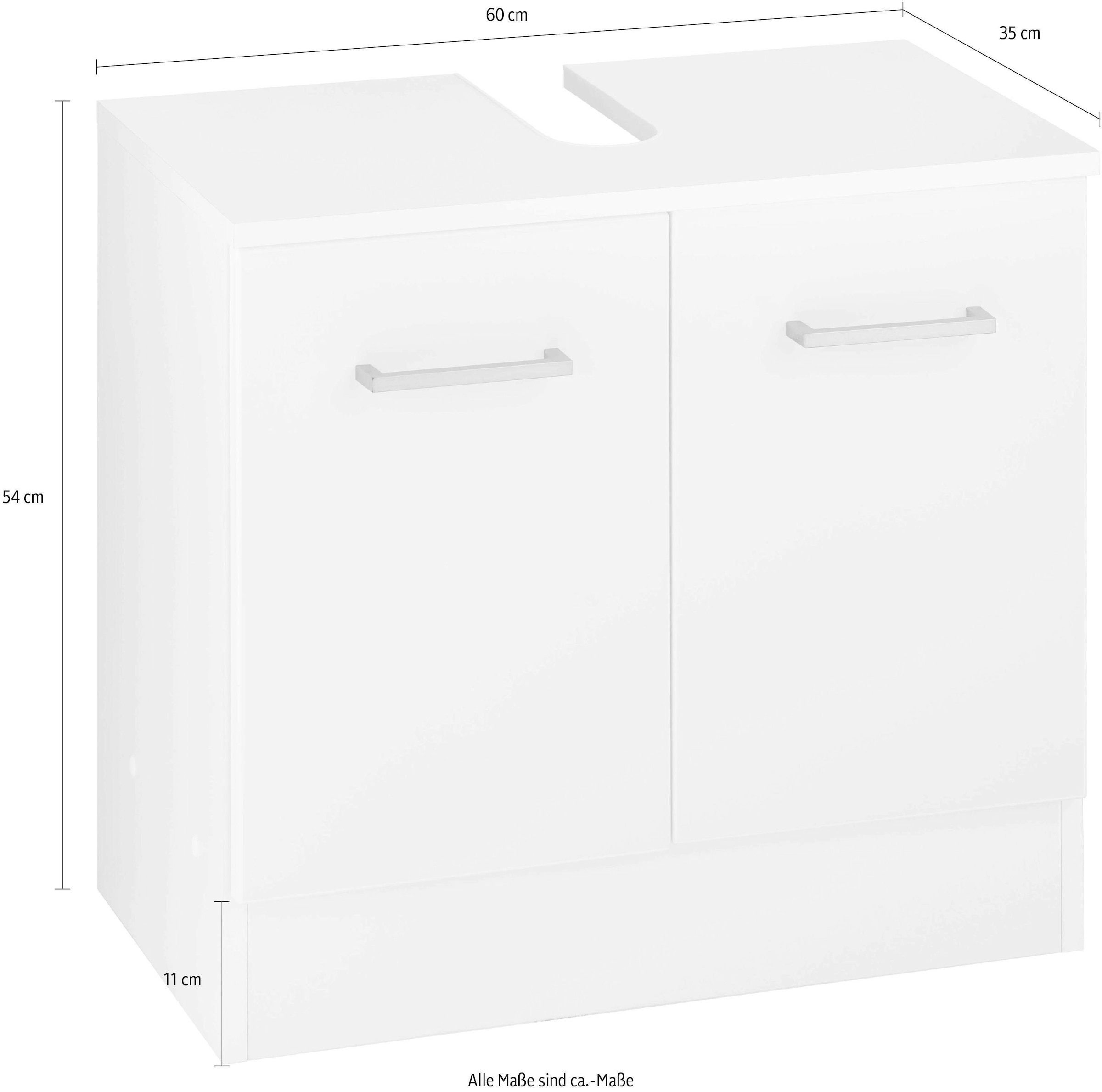 welltime Waschbeckenunterschrank »Ribera«