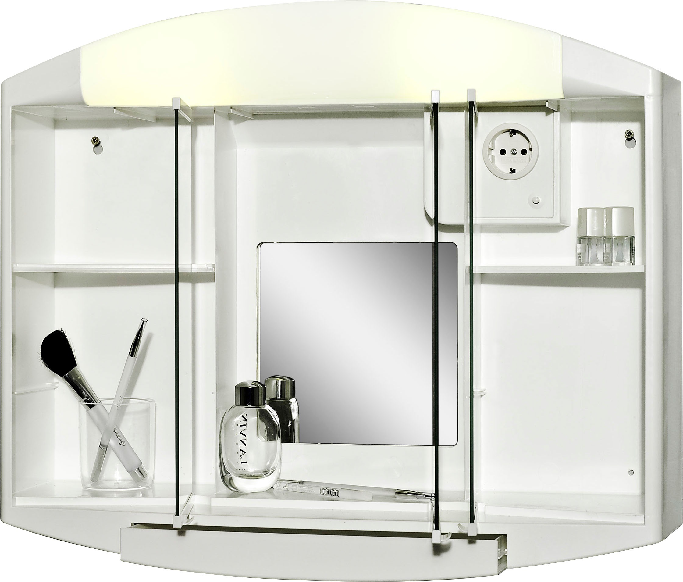 Jokey - Armoire de toilette Blanc.59x 49 x15,5cm