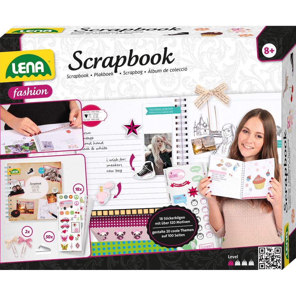 Lena® Kreativset »Scrapbook, klein«