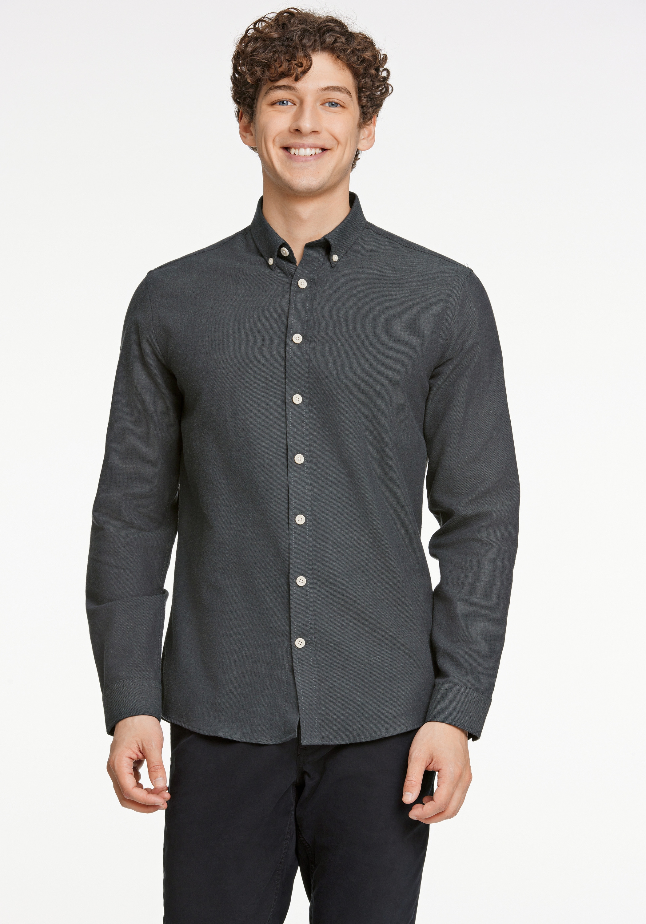 LINDBERGH Flanellhemd "Flanellhemd Relaxed Fit" günstig online kaufen