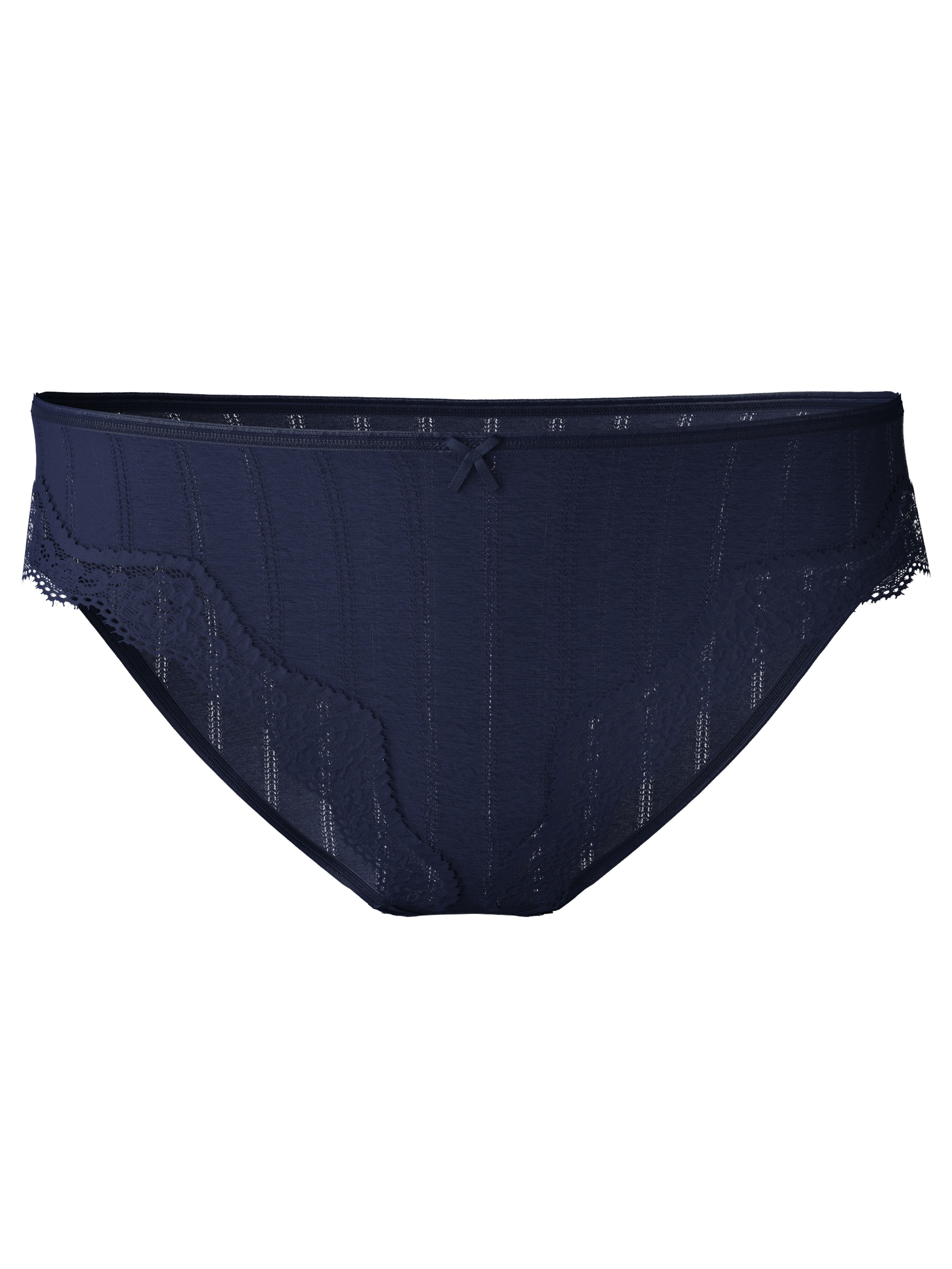 CALIDA Hüftslip "Etude Toujours", Nadelstreifen-Optik, florale Spitze, Regu günstig online kaufen