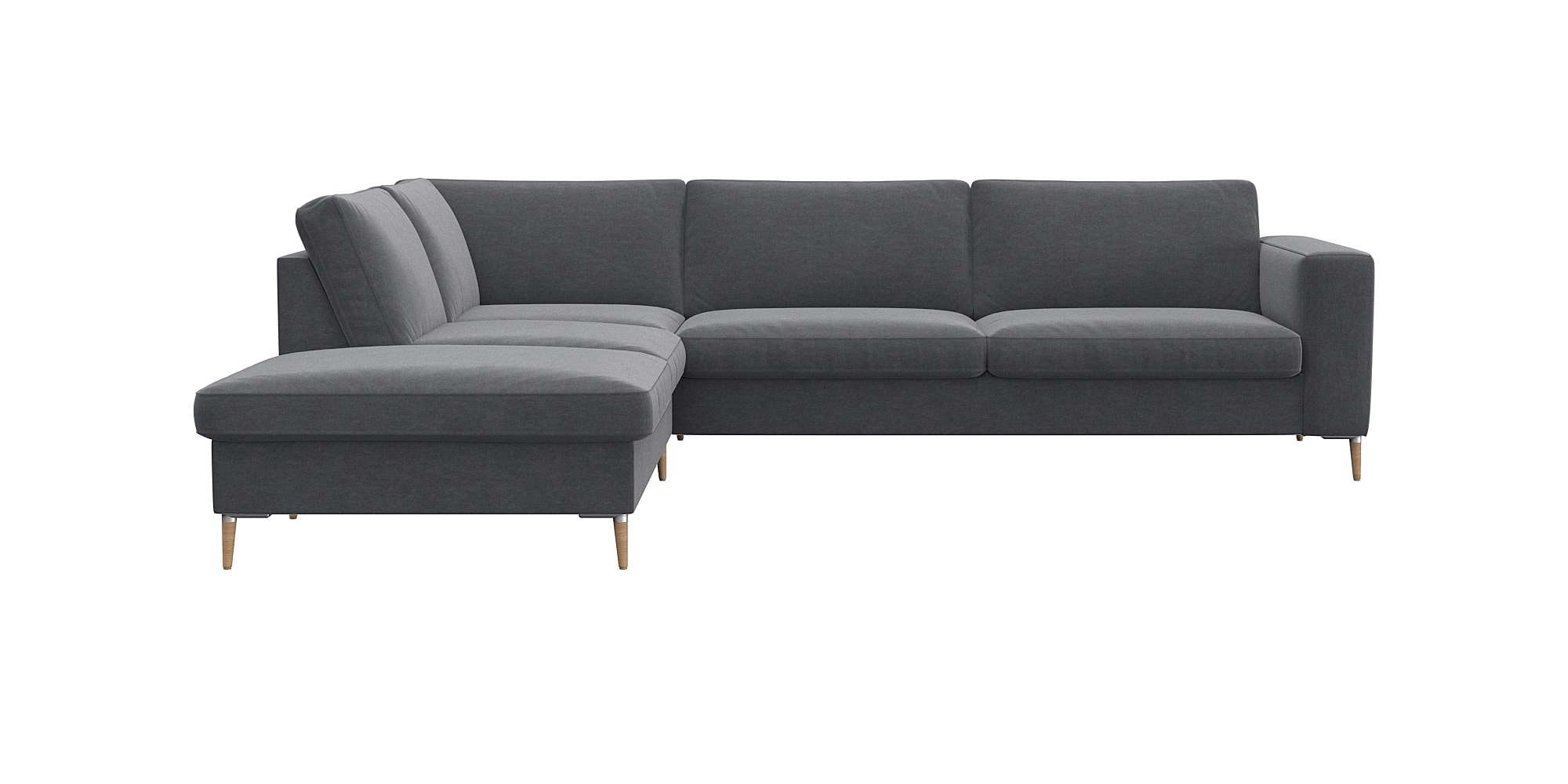 FLEXLUX Ecksofa "Fiore, Sitzaufbau mit hochwertigem Kaltschaum für mehr Sit günstig online kaufen