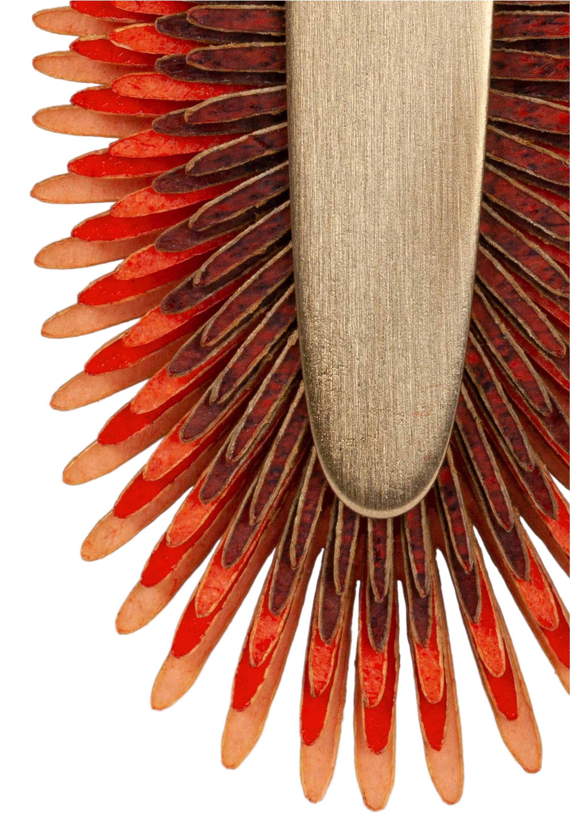 Thumbnail - GRETCHEN Paar Ohrhänger "Pam Pem Earring L" mit buntem Pergament