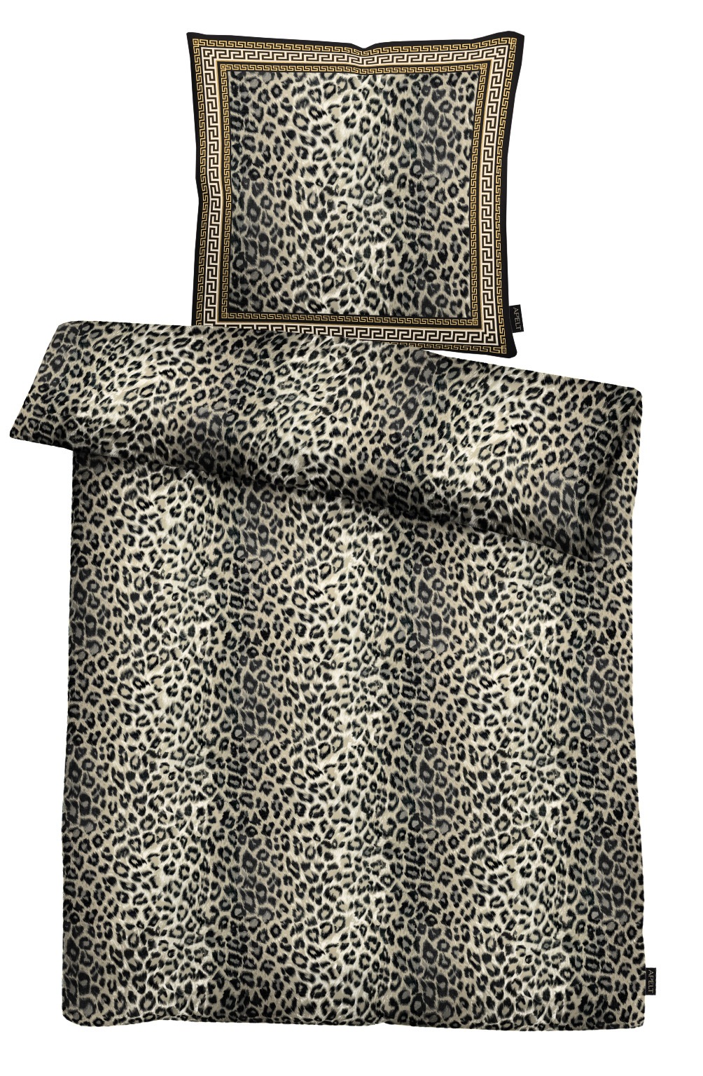 APELT Bettwäsche "Timon" 2 Bettwäsche-Set mit Reißverschluss, Baumwoll-Satin, Digitaldruck