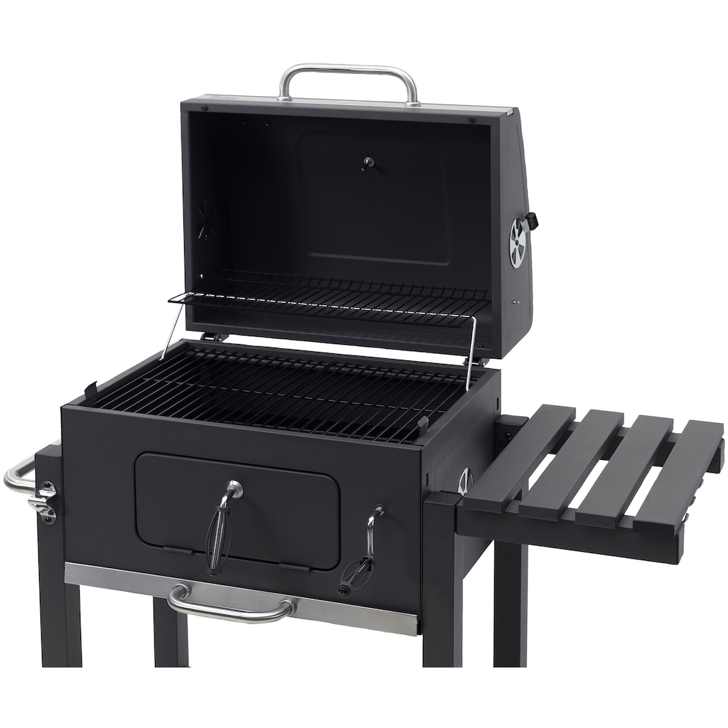 Tepro Holzkohlegrill »Grillwagen Toronto Click«, BxTxH: 115x67x107 cm