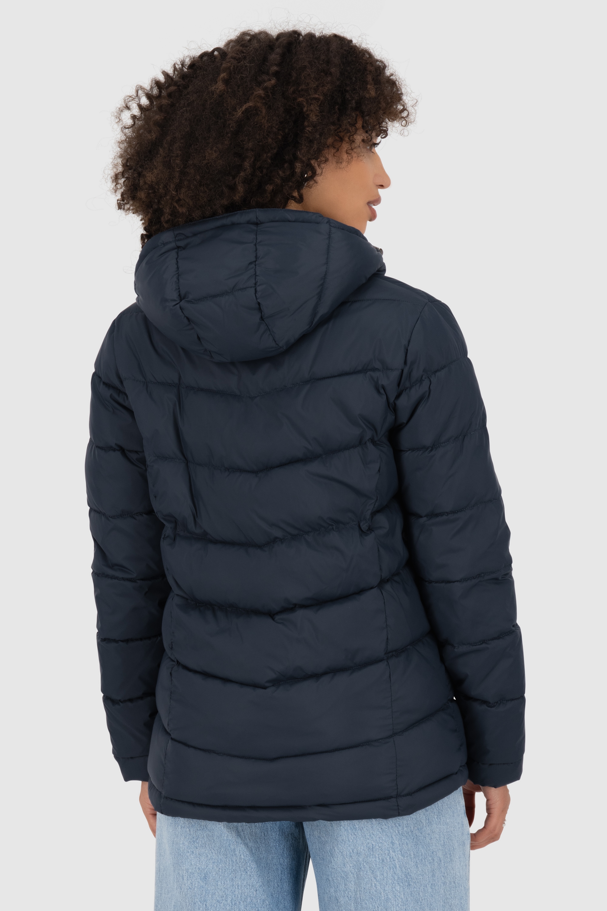 Alife & Kickin Winterjacke »Damen LirazAK A«, Ultraleichte taillierte Steppjacke mit Kapuze
