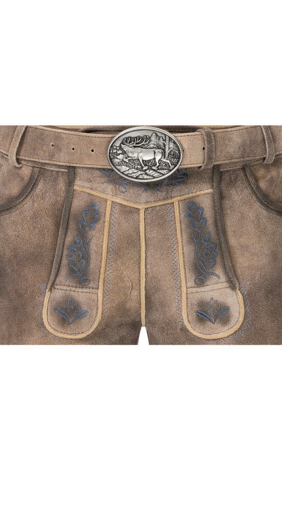 Nübler Trachtenlederhose »Lederhose kurz Klemens Jein«