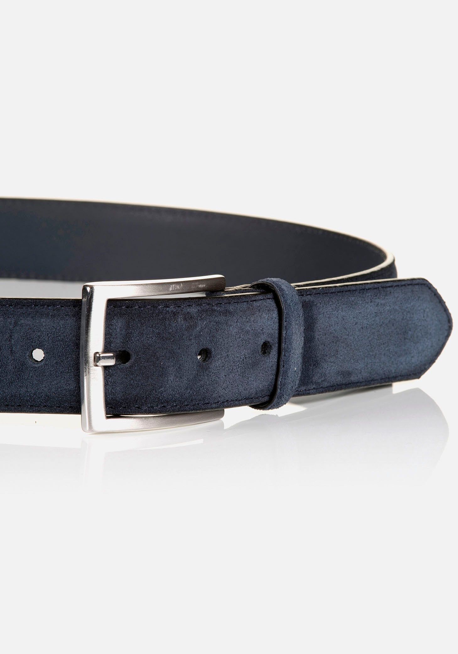 MONTI Ledergürtel 3,5 cm breit, Business-Casual, Veloursleder, kürzbar günstig online kaufen