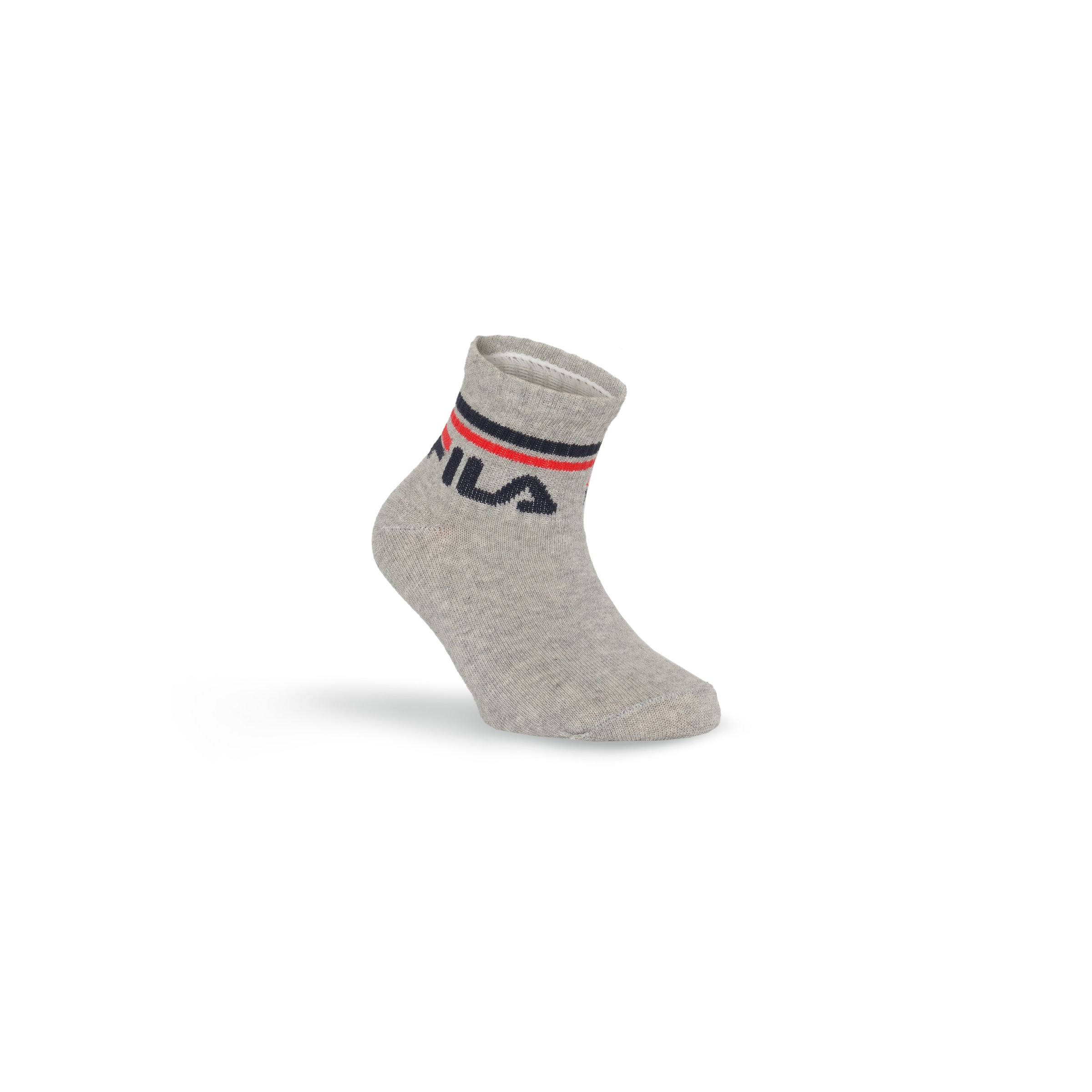 Fila Kurzsocken, (6er Pack), mit eingestricktem Logo im Bündchen, Kindersocken