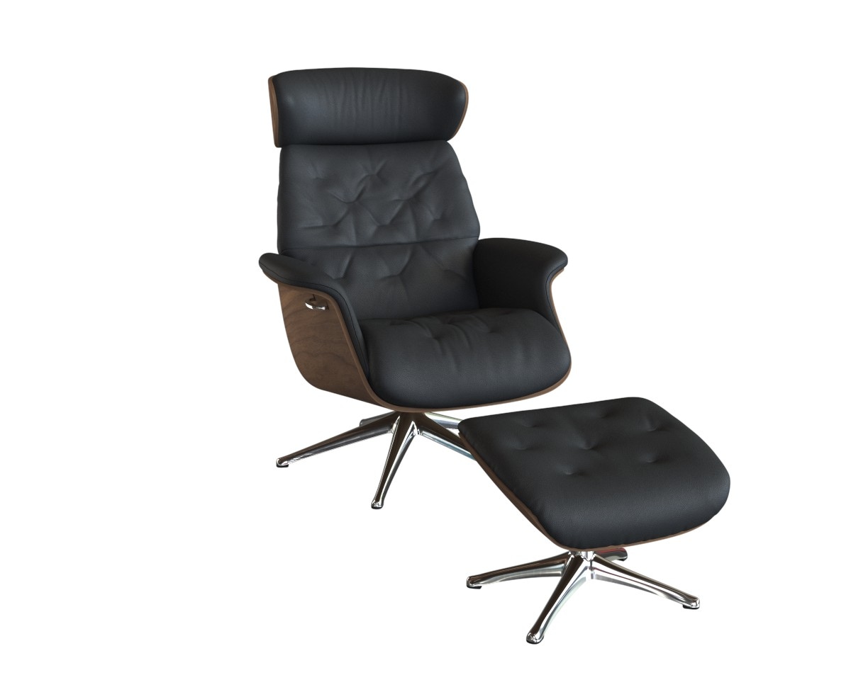 FLEXLUX Relaxsessel "Volden Fernsehsessel, verstellbarer Rücken- & Kopfstüt günstig online kaufen