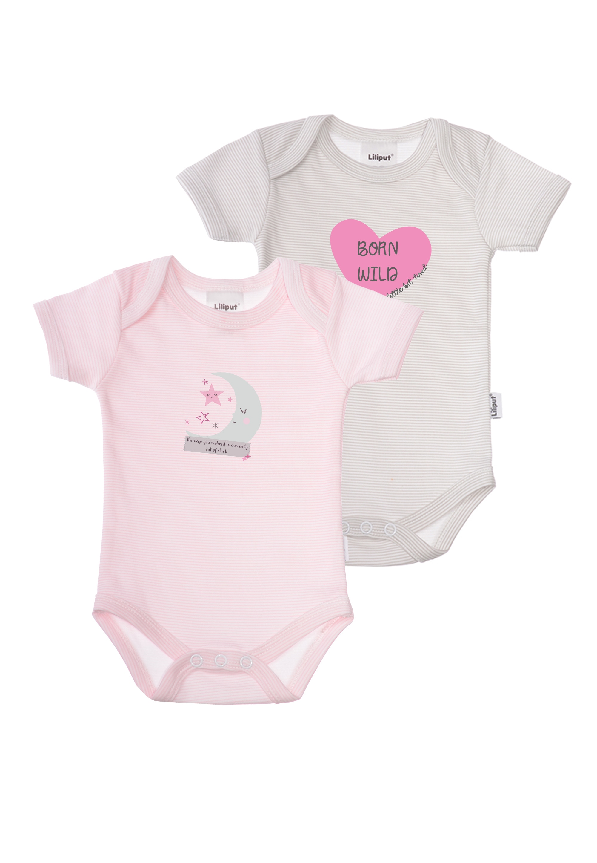Liliput Body "Born wild" 2 Stk. im praktischen Doppelpack