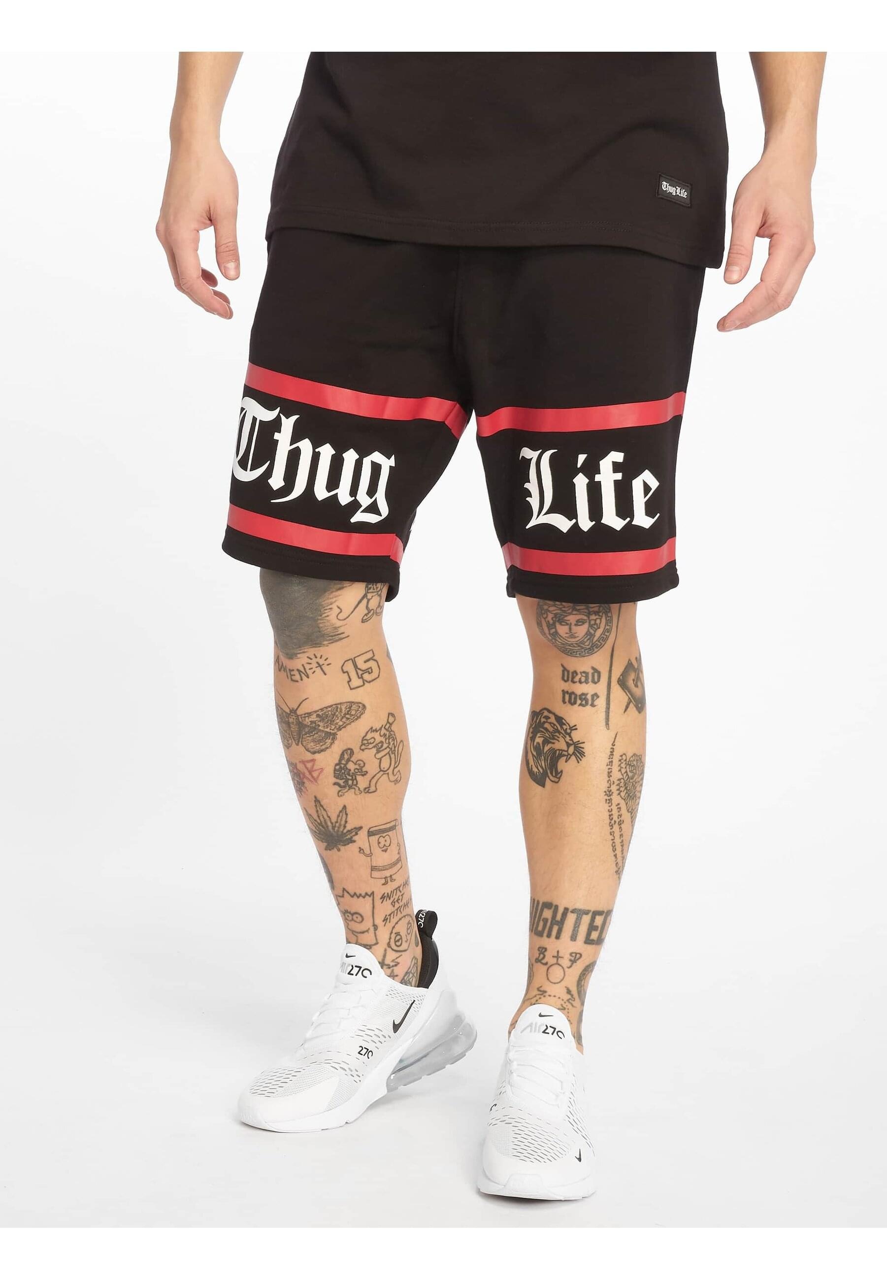 Thug Life Sweatshorts »Thug Life Herren Thug Life Brick Sweat Short«, (1 tlg.)