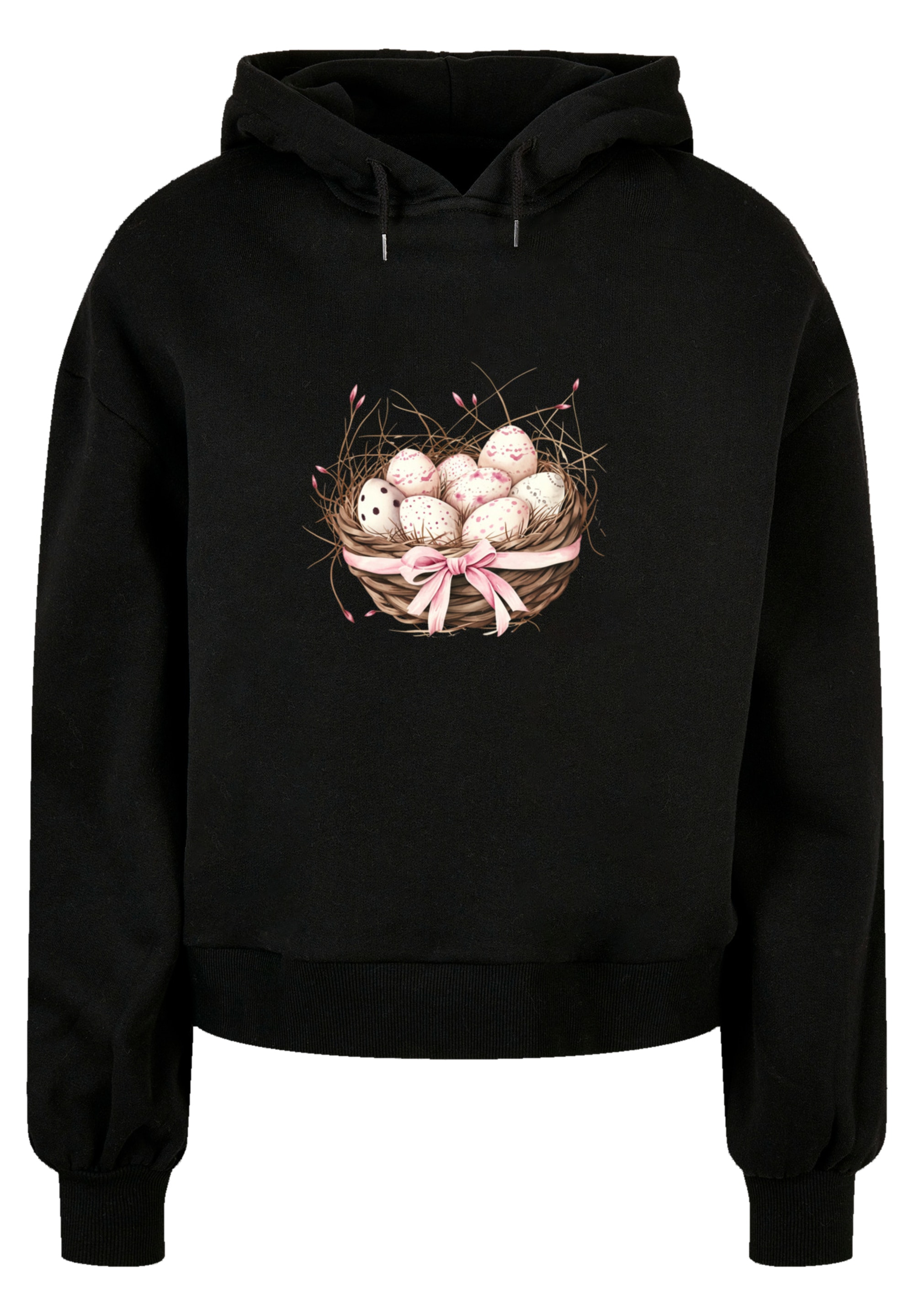 F4NT4STIC Sweatshirt »Osterei Nest Korb Dekor«, Premium Qualität