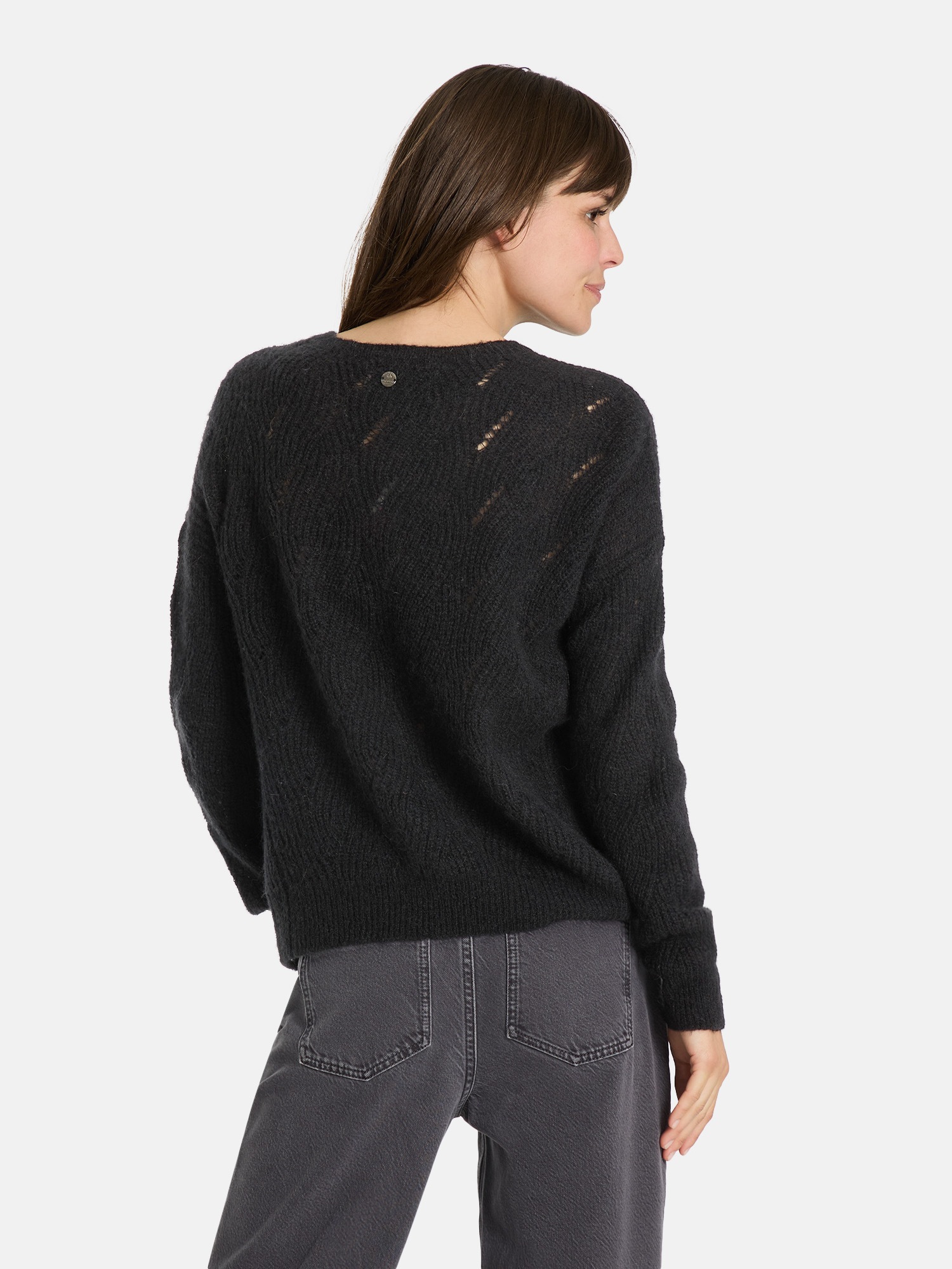 Lieblingsstück Strickpullover "JaneaL", mit Rundhals, Alpakamix günstig online kaufen