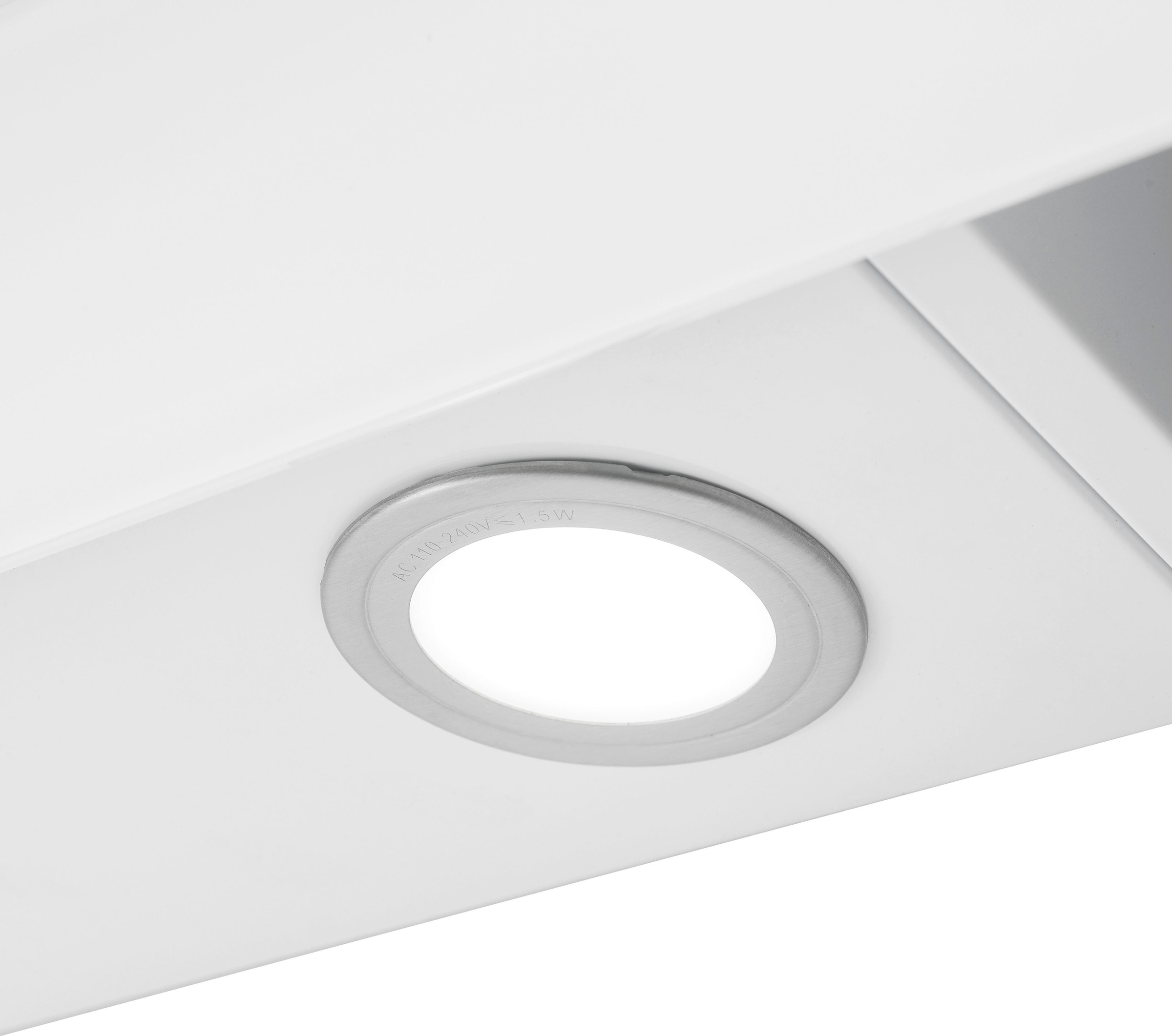 RESPEKTA Kopffreihaube »CH 21060«, 60 cm, 3 Leistungsstufen, LED-Beleuchtung, Ab- und Umluftfähig