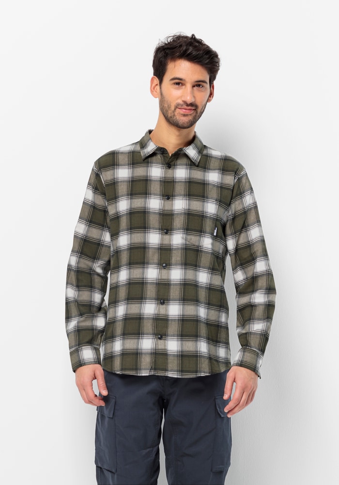 Jack Wolfskin Flanellhemd "WANDERWEG SHIRT M"