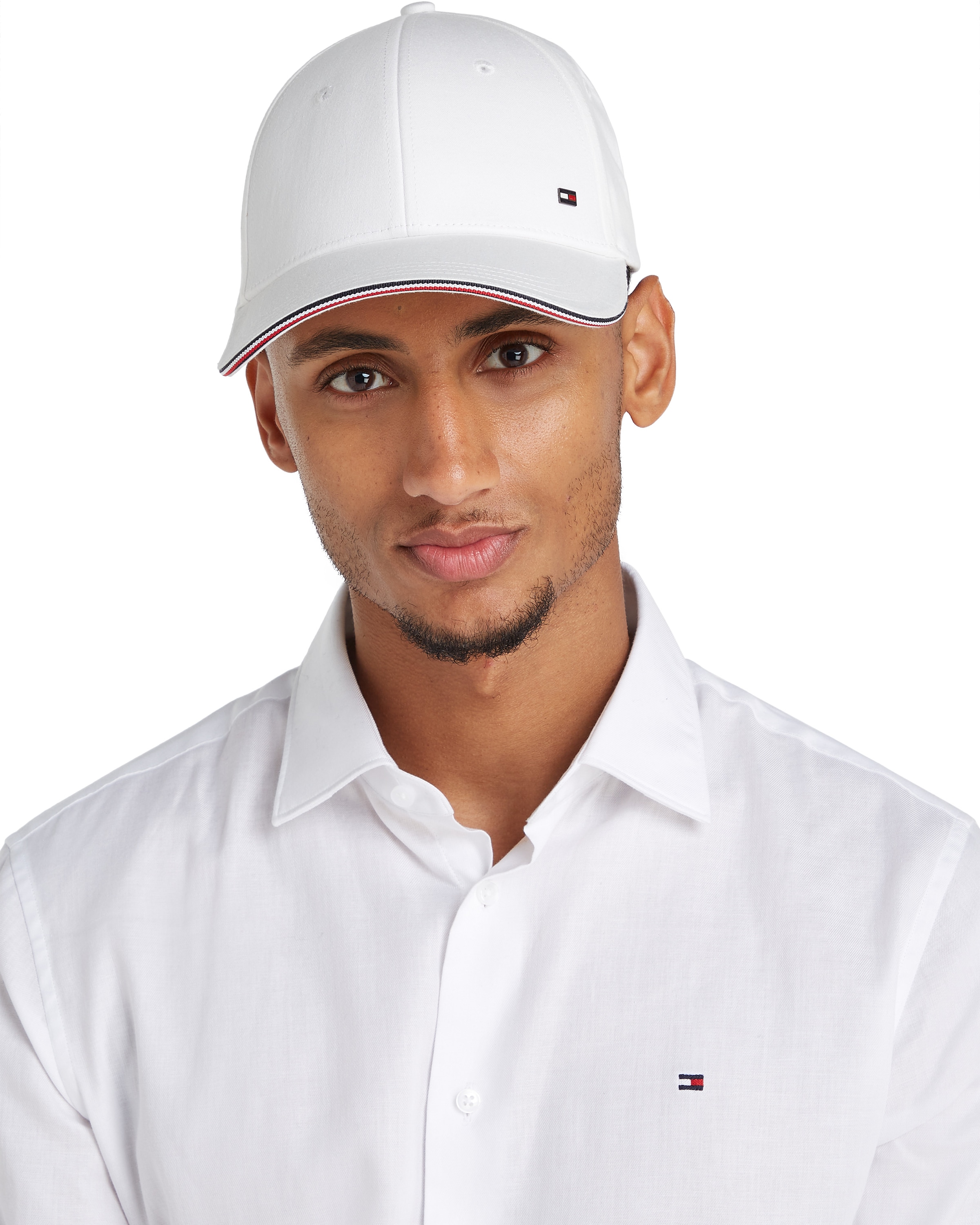 Tommy Hilfiger Baseball Cap »TH CORPORATE COTTON 6 PANEL CAP«, mit dezentem Logo-Pin über dem Schild