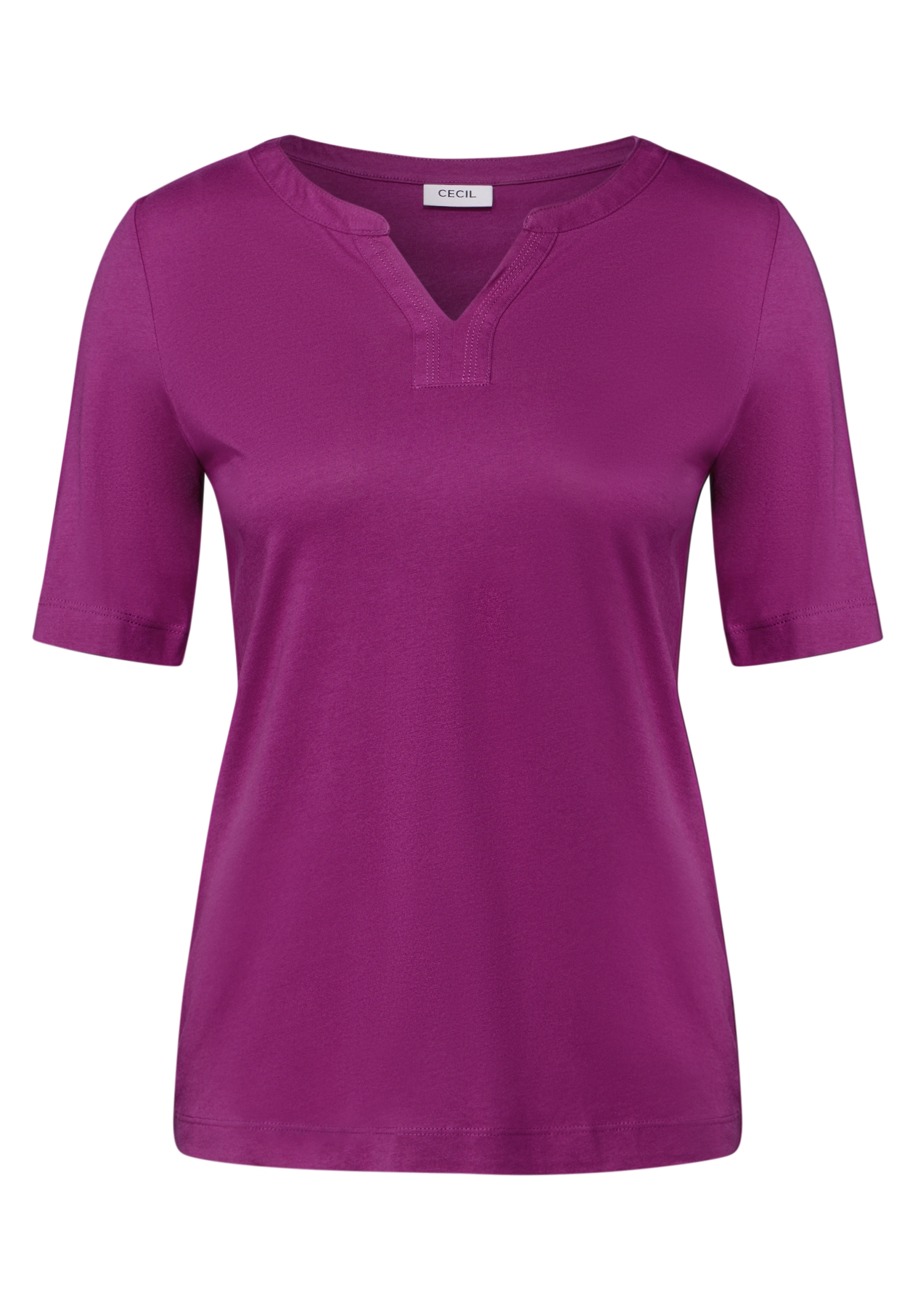 Cecil T-Shirt, im soften Baumwoll-Mix