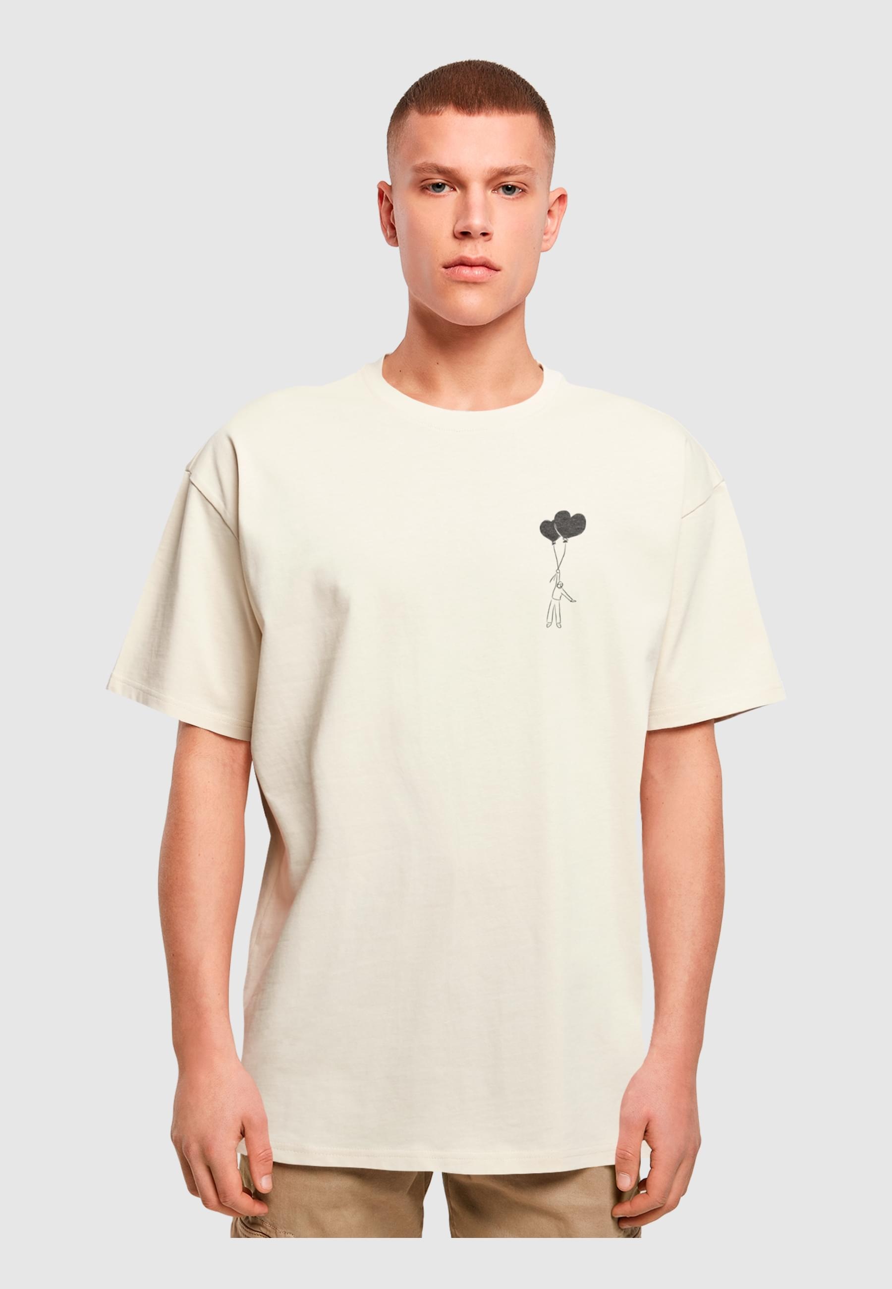 Merchcode T-Shirt »Merchcode Herren Love In The Air Heavy Oversize Tee«, (1 tlg.)