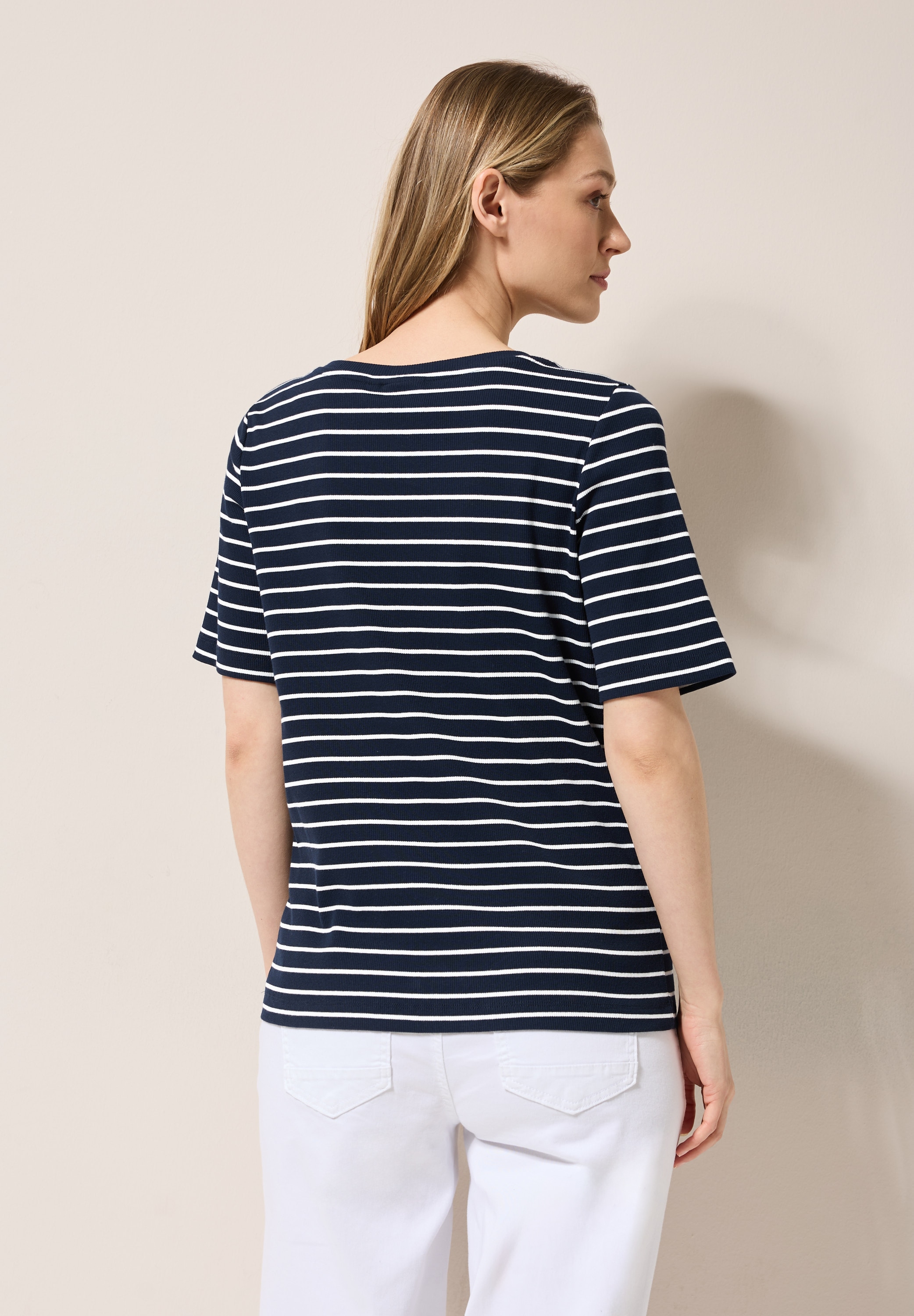 Cecil T-Shirt, mit Streifen Muster