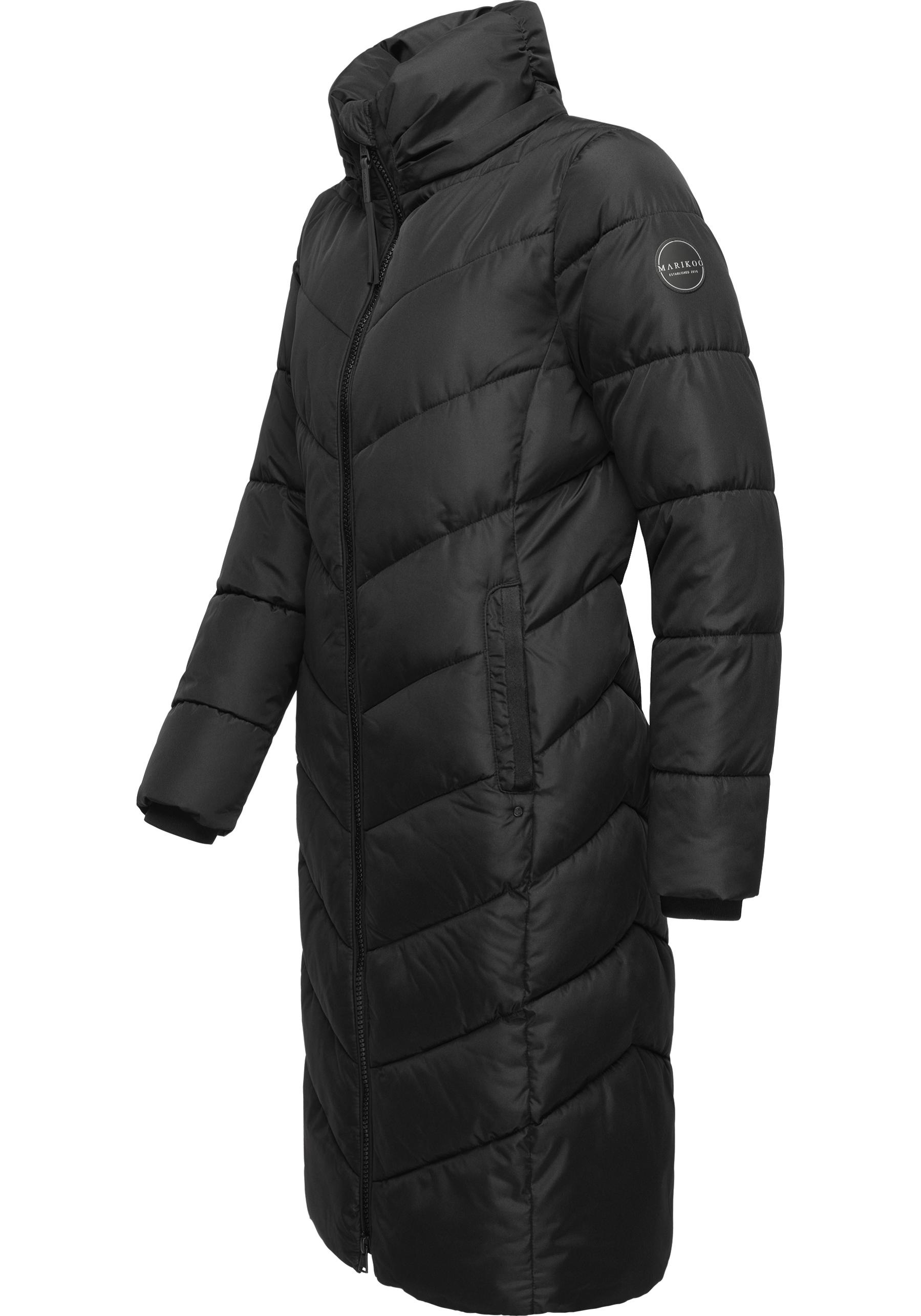 Marikoo Steppmantel »Sahnekatzii XIV-1« Wintermantel mit kuschlig warm wattiertem Kragen