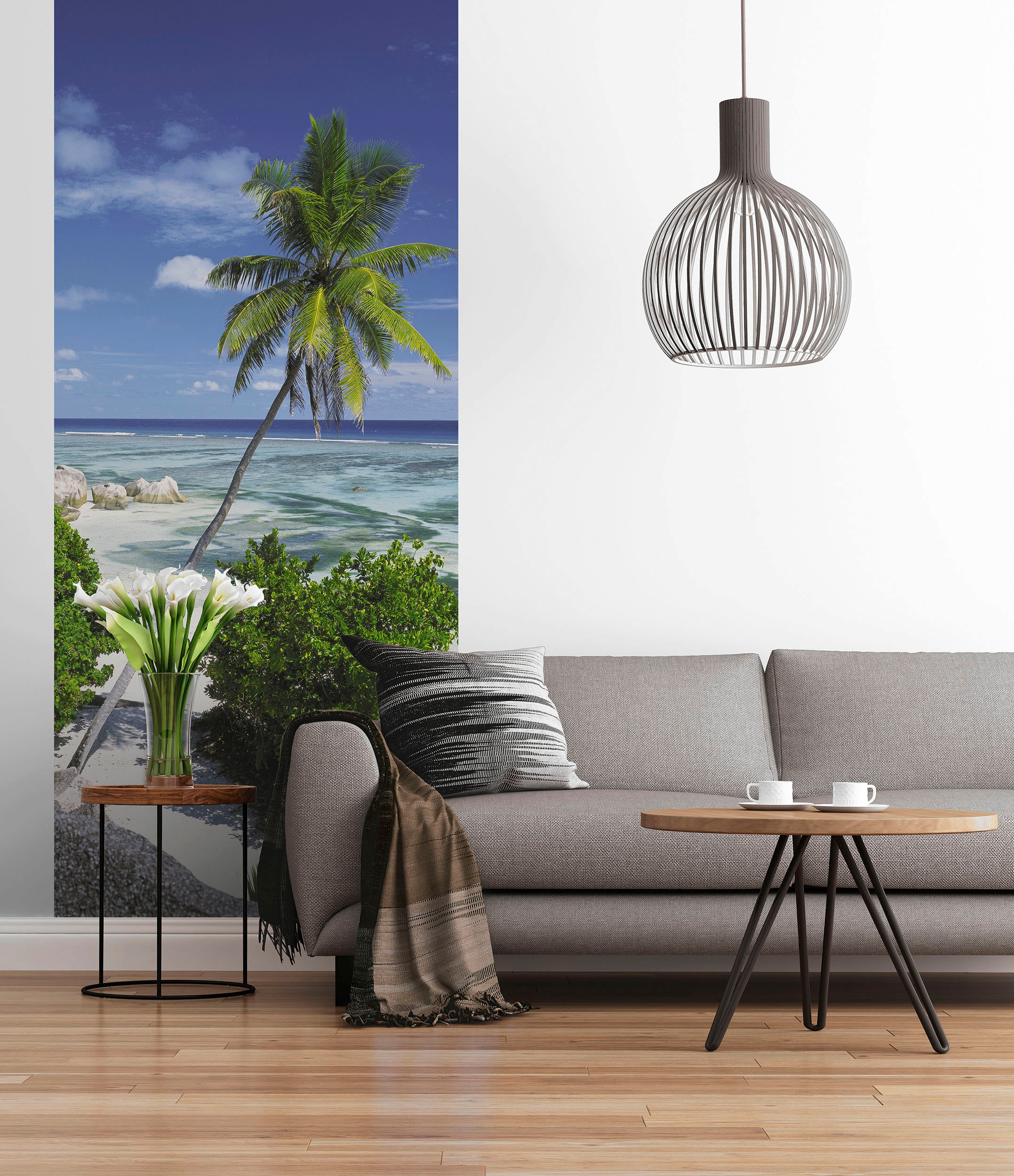 Komar Fototapete »Fototapete - Palmtree - Größe 97 x 220 cm«, bedruckt