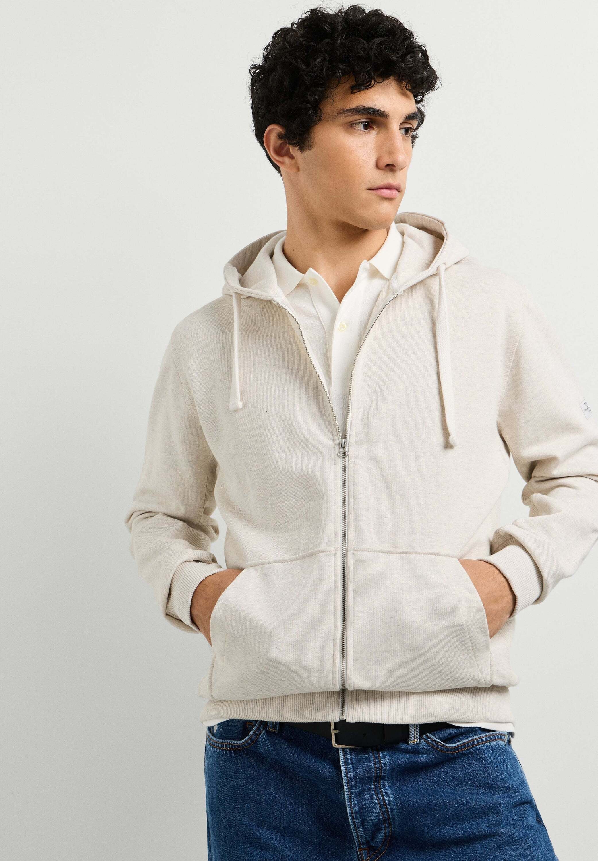 Pepe Jeans Strickpullover "cardigan JASPER MELANGE ZIP"
