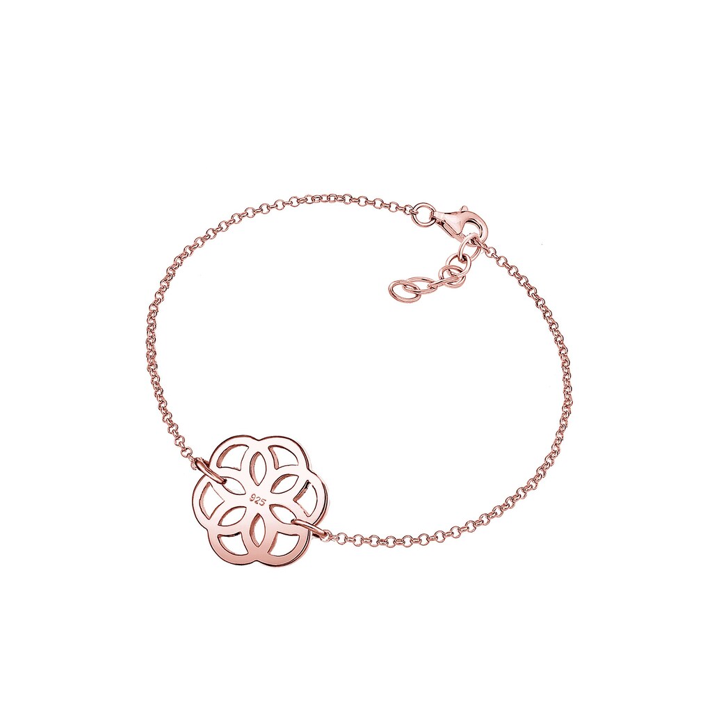 Elli Armband »Blume Ornament Flower of Life 925 Sterling Silber«