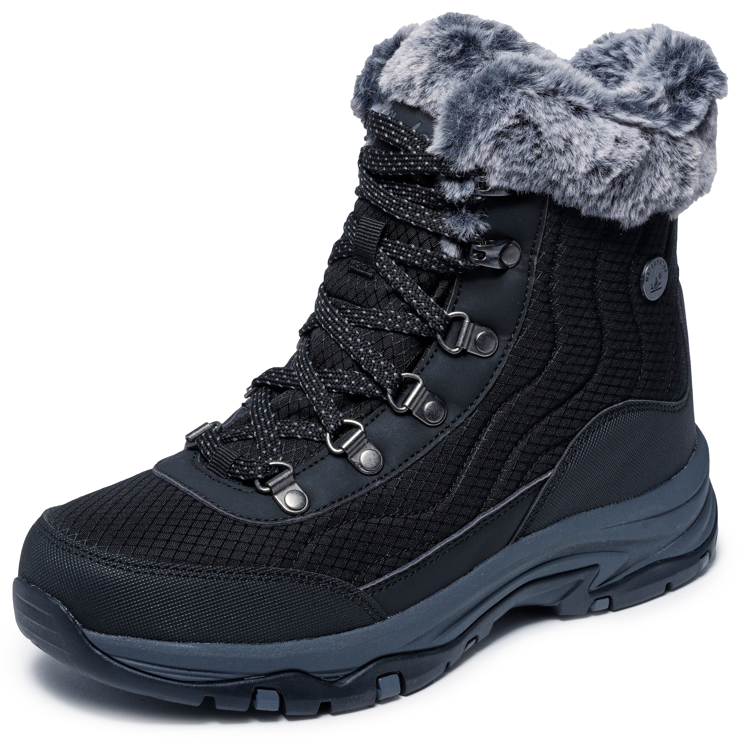 Skechers Winterboots "TREGO-STORMIE", Snowboots, Schnürstiefel mit rutschhe günstig online kaufen