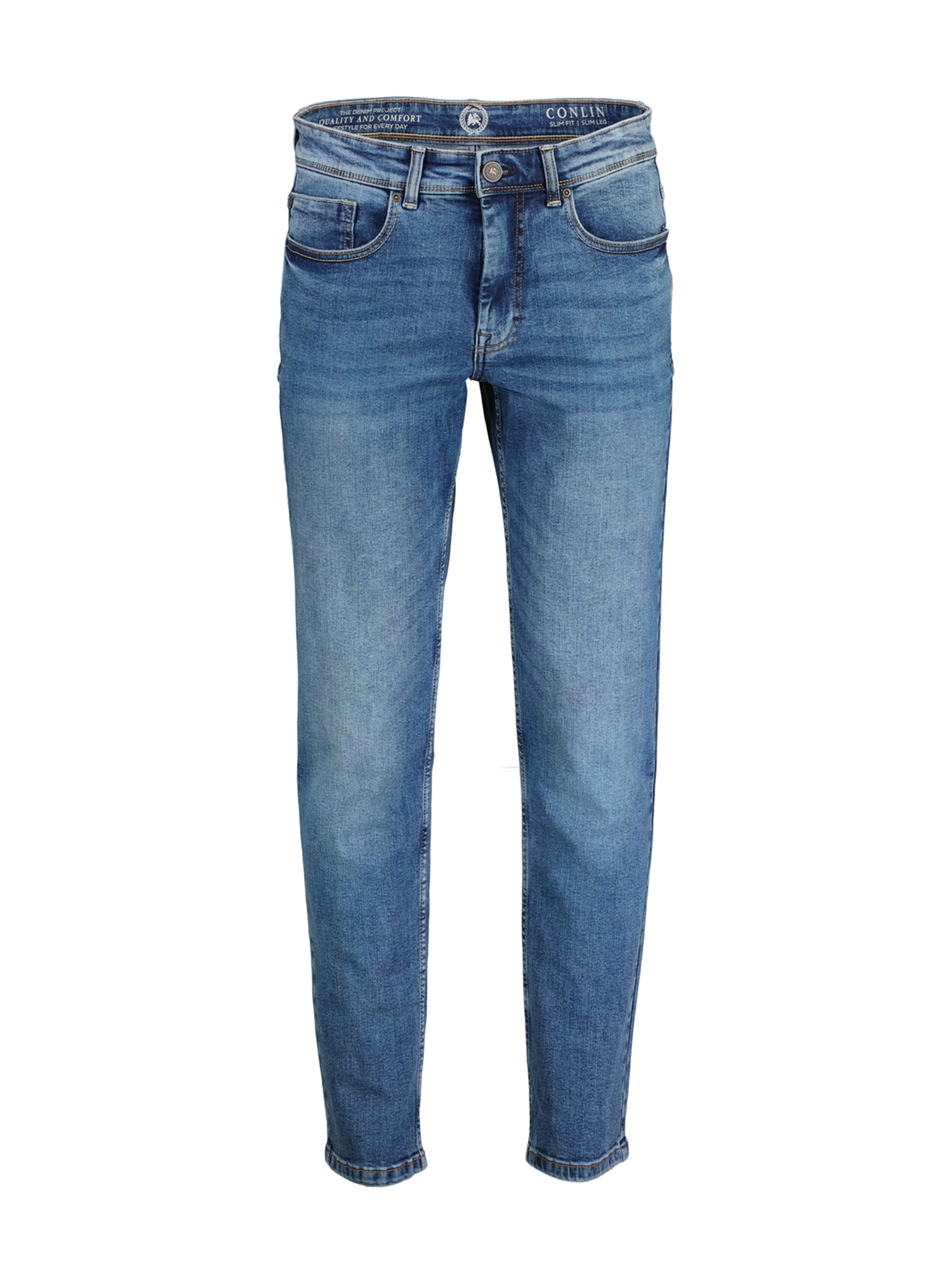 LERROS Slim-fit-Jeans "CONLIN 5-Pocket Stretch-Denim, SLIM FIT, unifarben"