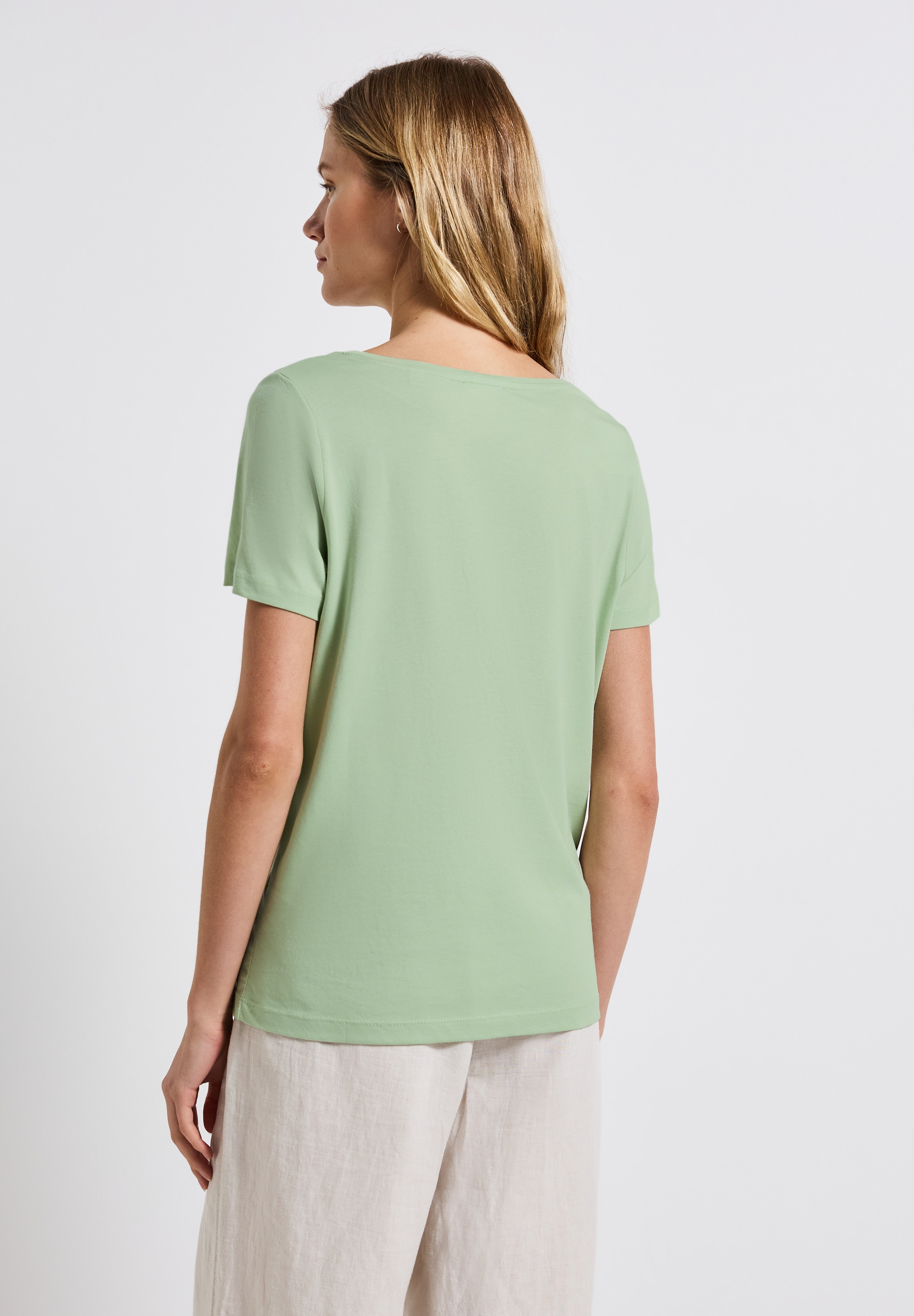 STREET ONE Shirttop, mit Wording Print