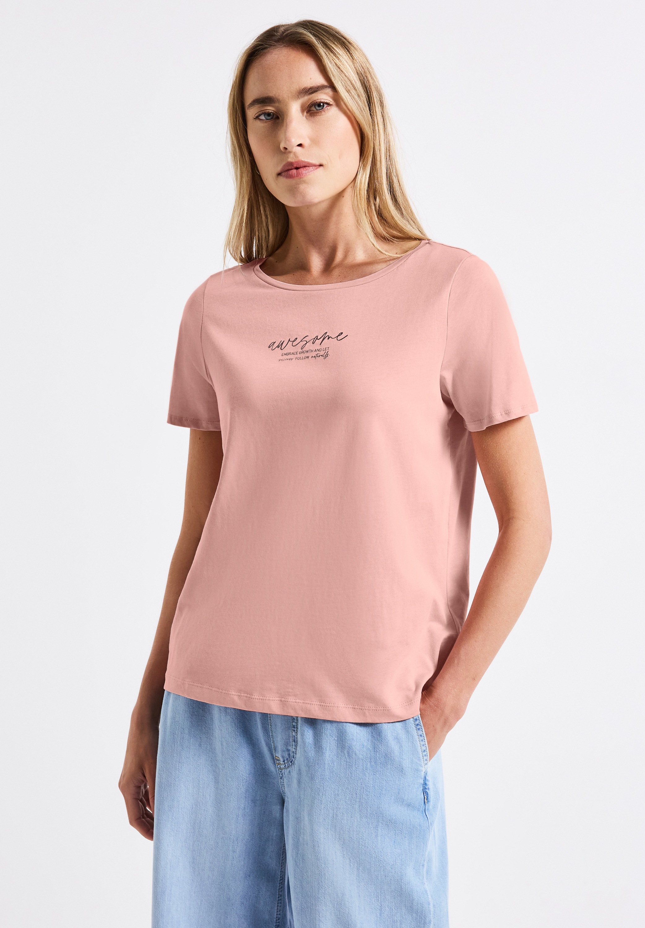 STREET ONE T-Shirt, aus reiner Baumwolle günstig online kaufen