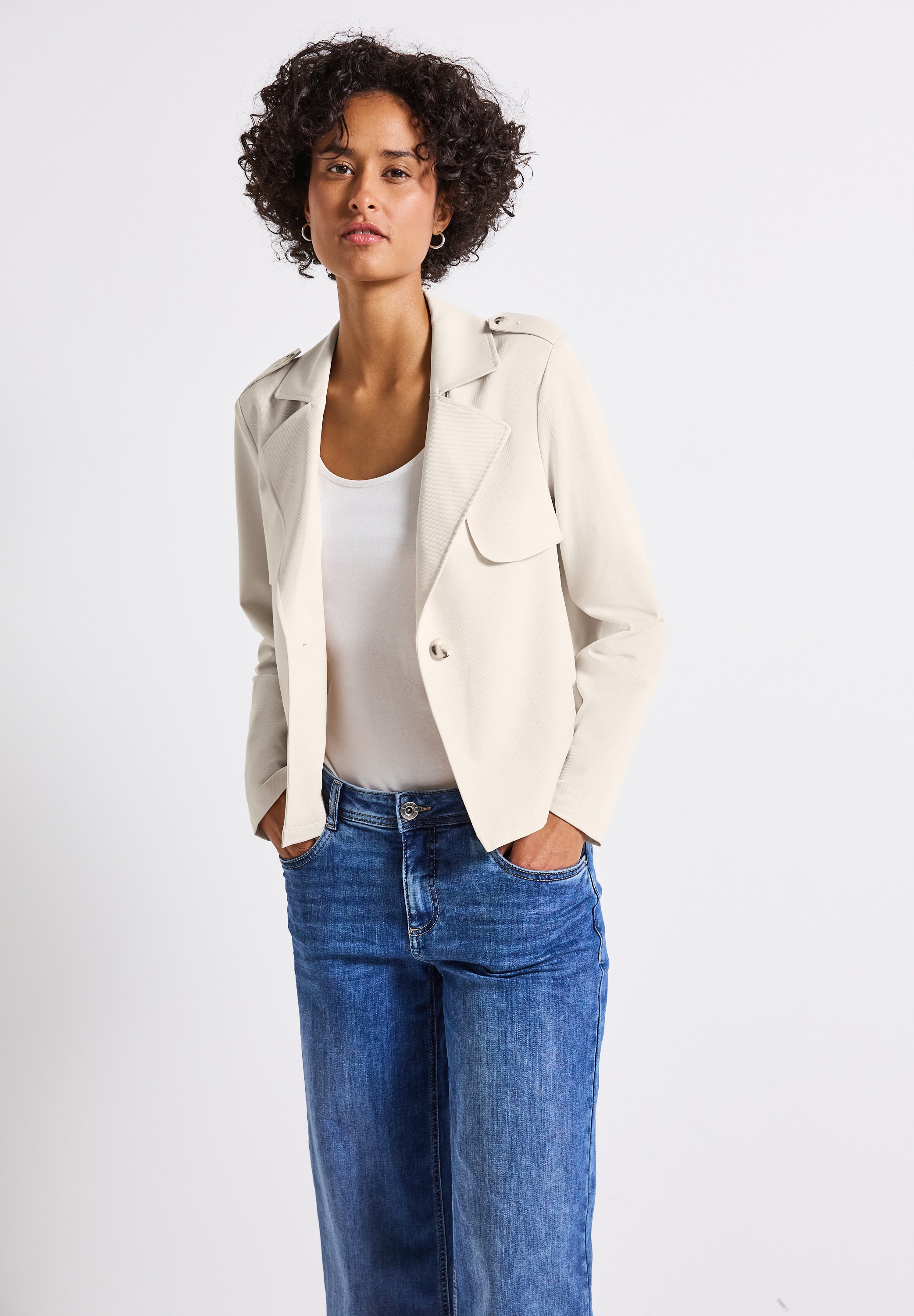STREET ONE Kurzjacke, ohne Kapuze, Feel Good Fit günstig online kaufen