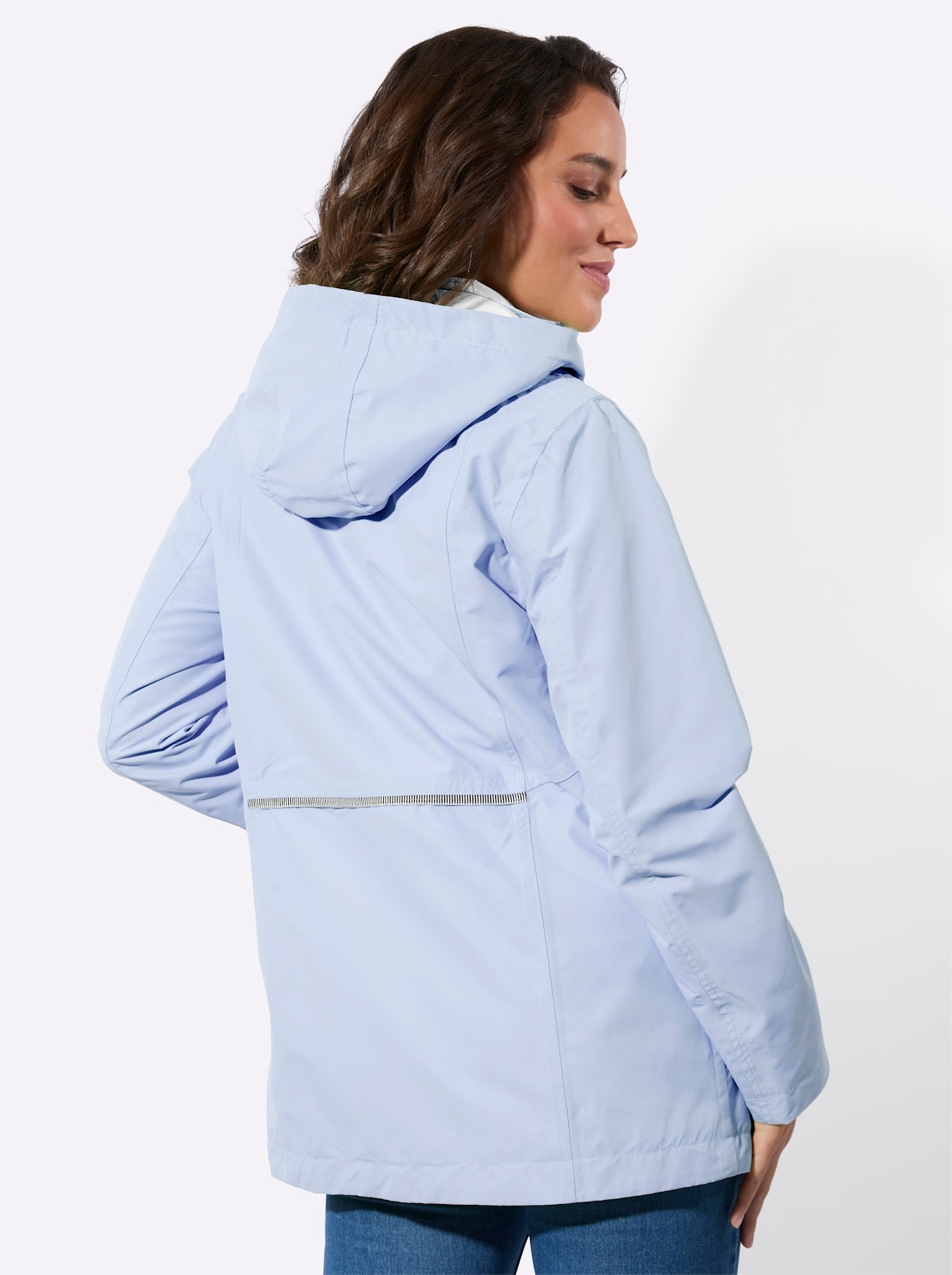 Casual Looks Langjacke mit Kapuze günstig online kaufen