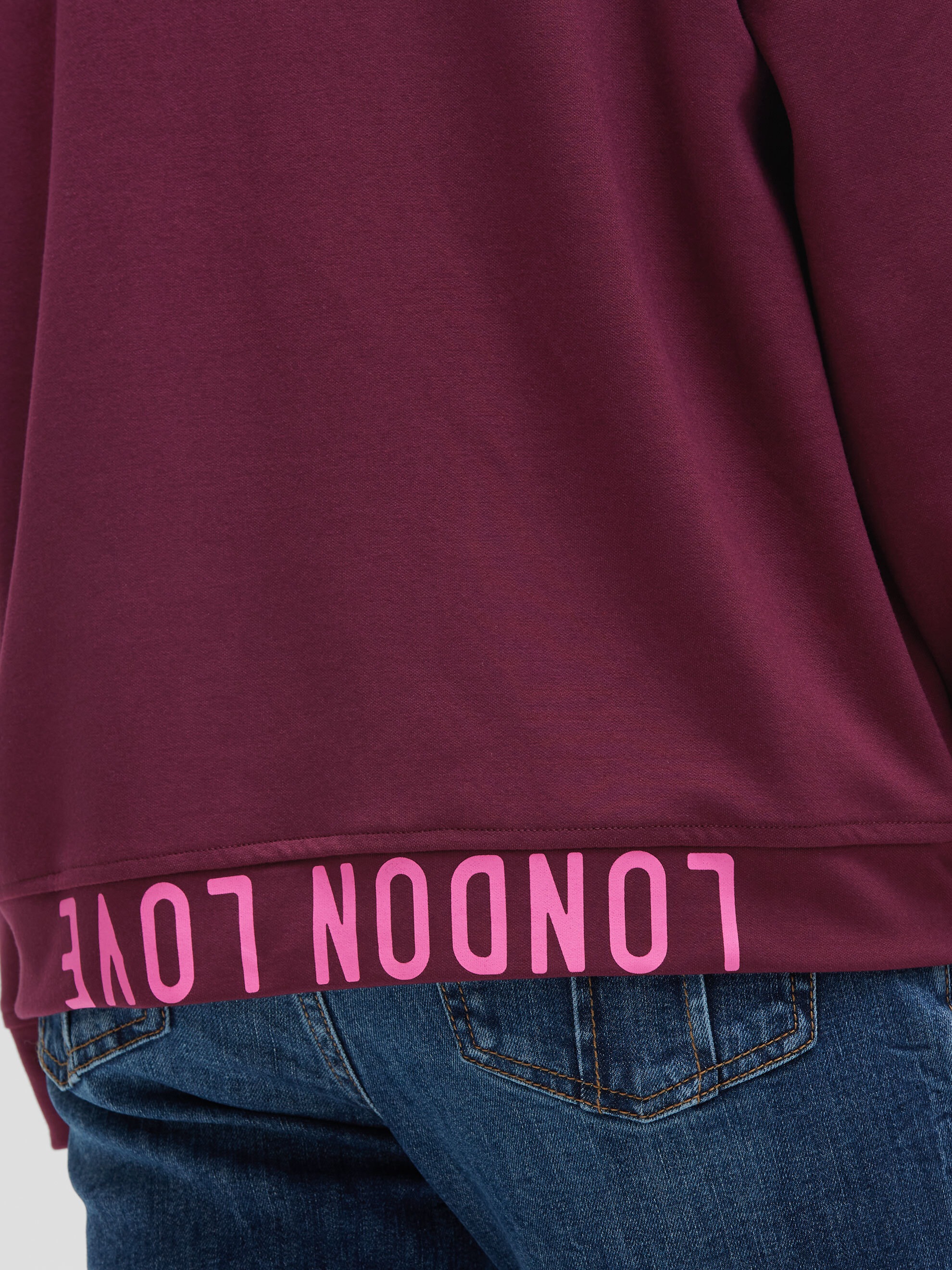 SOCCX Sweater , mit Stehkragen
