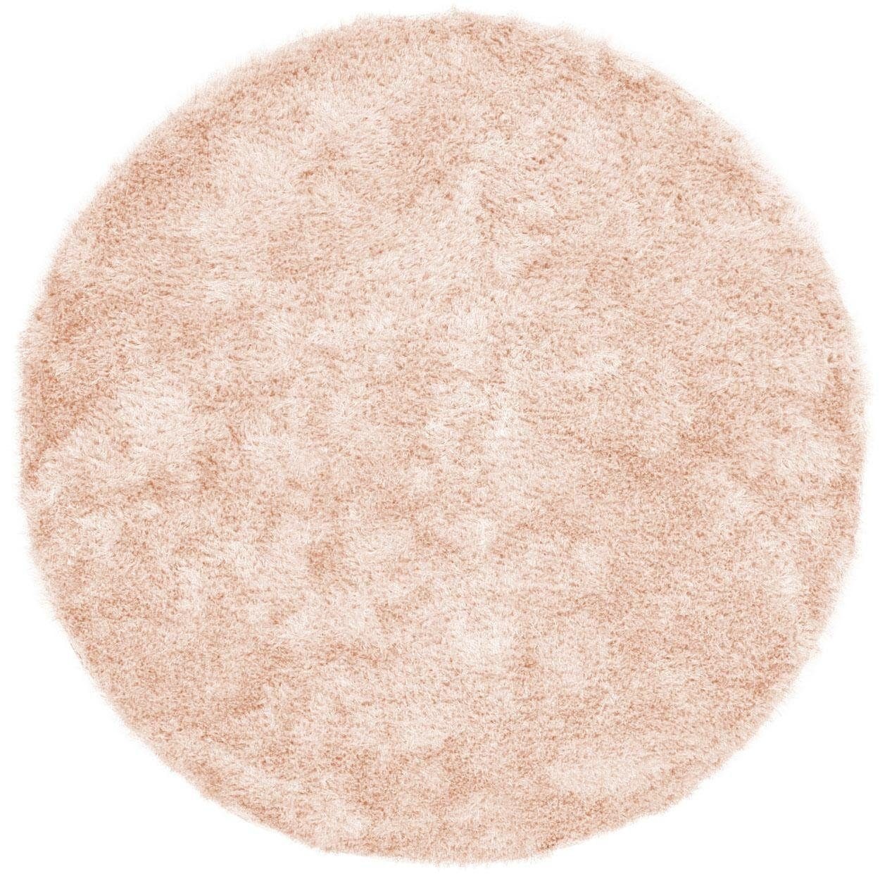 calo-deluxe Hochflor-Teppich "Masada 900" rund 40 mm Höhe Wohnzimmer günstig online kaufen