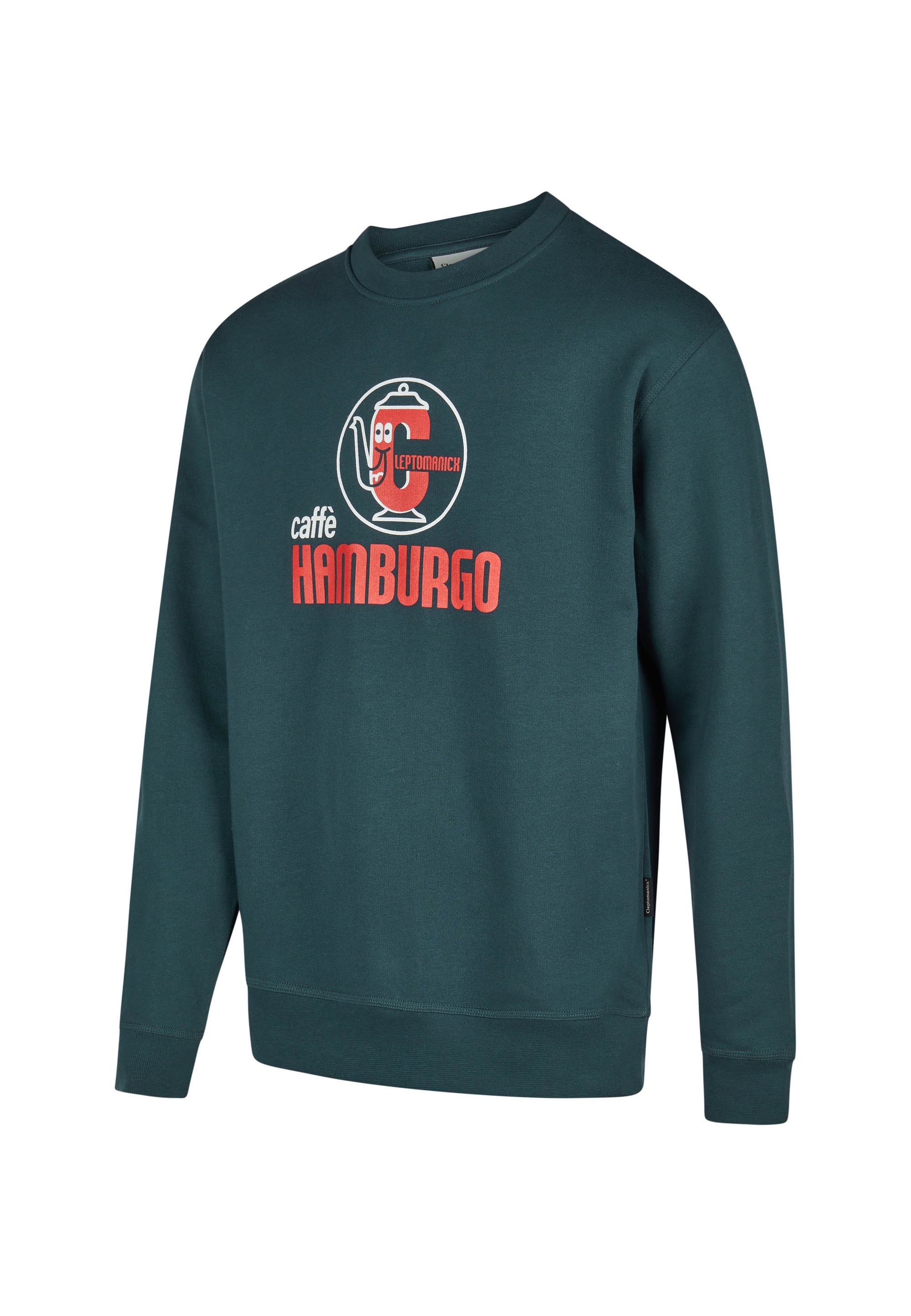 Cleptomanicx Sweatshirt , mit großem Frontprint
