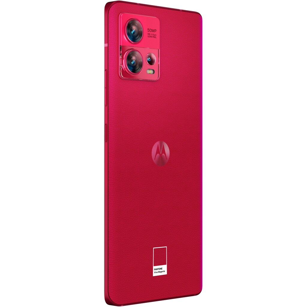 Motorola Smartphone »Edge 30 Fusion Holiday Edition«, Magenta, 16,64 cm/6,55 Zoll, 128 GB Speicherplatz, 50 MP Kamera