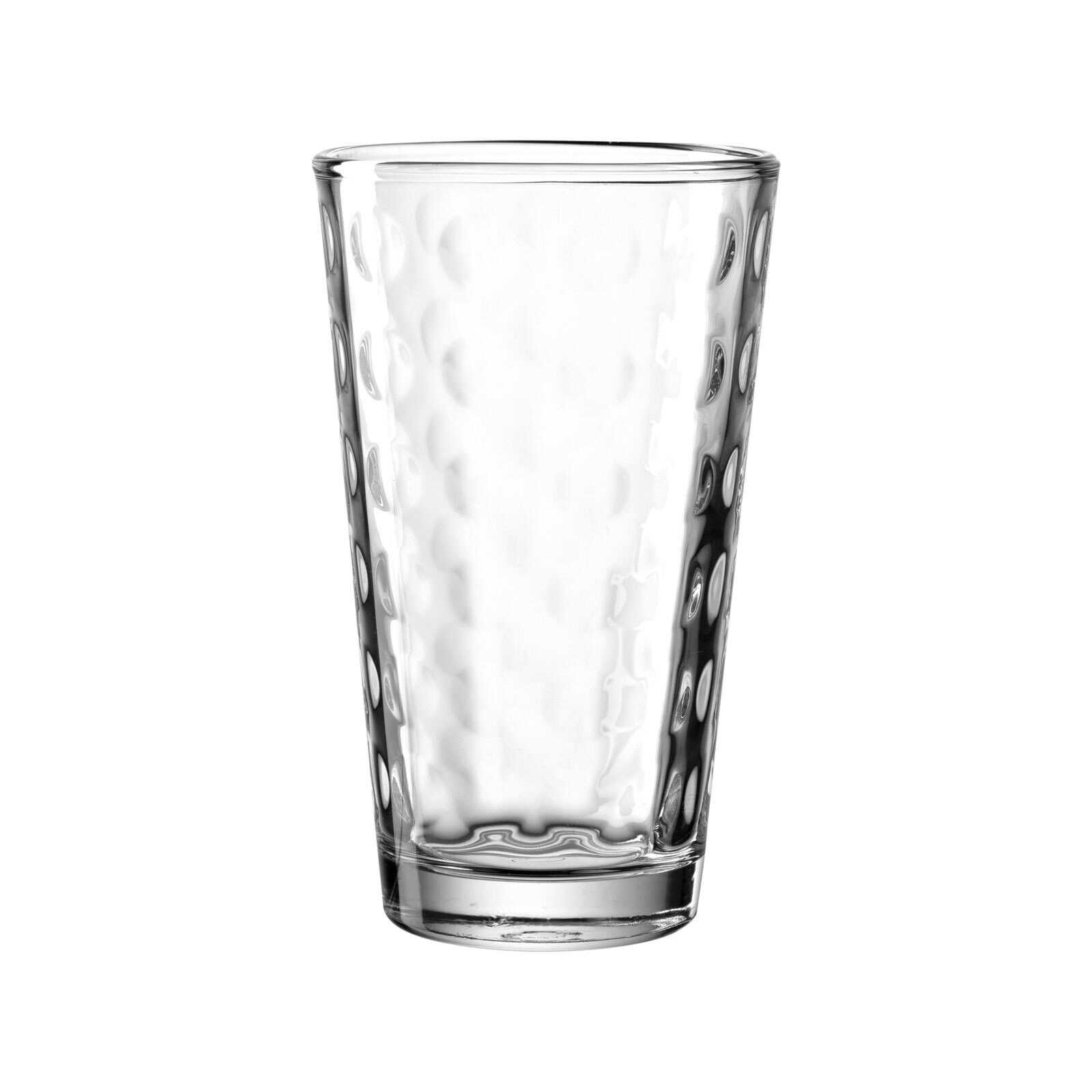 LEONARDO Glas »Trinkgläser Optic 540 ml 4er Set transparent«