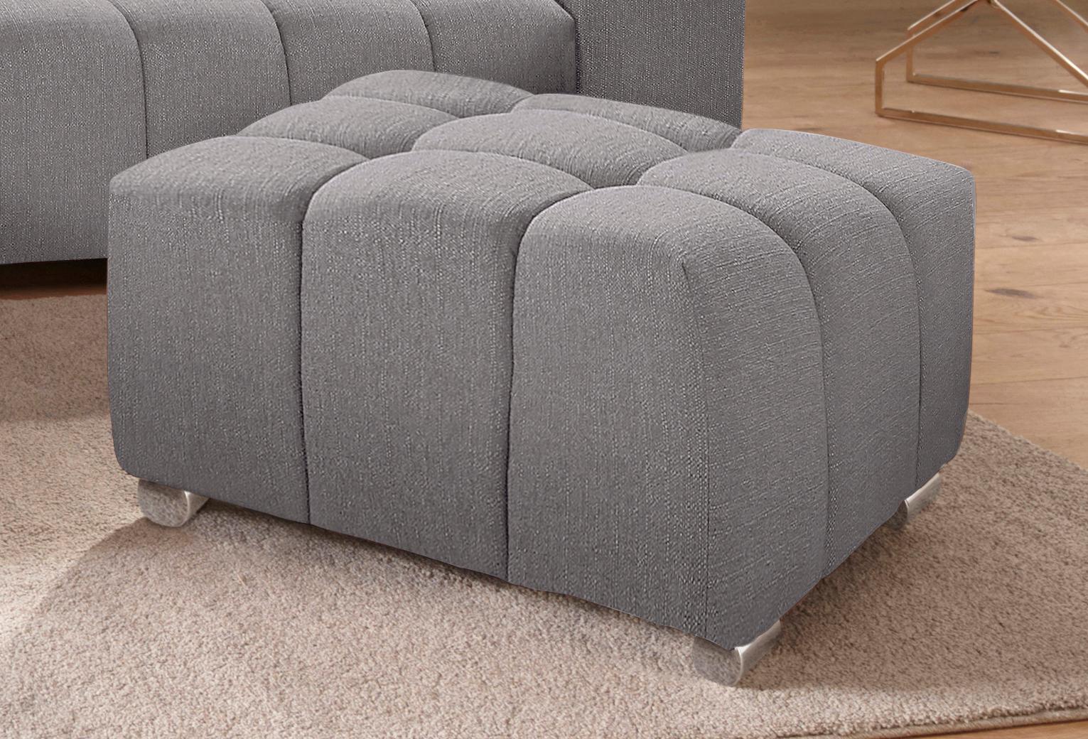 exxpo - sofa fashion Hocker "Elias hochwertig und elegant, mit tollem Sitzkomfort"