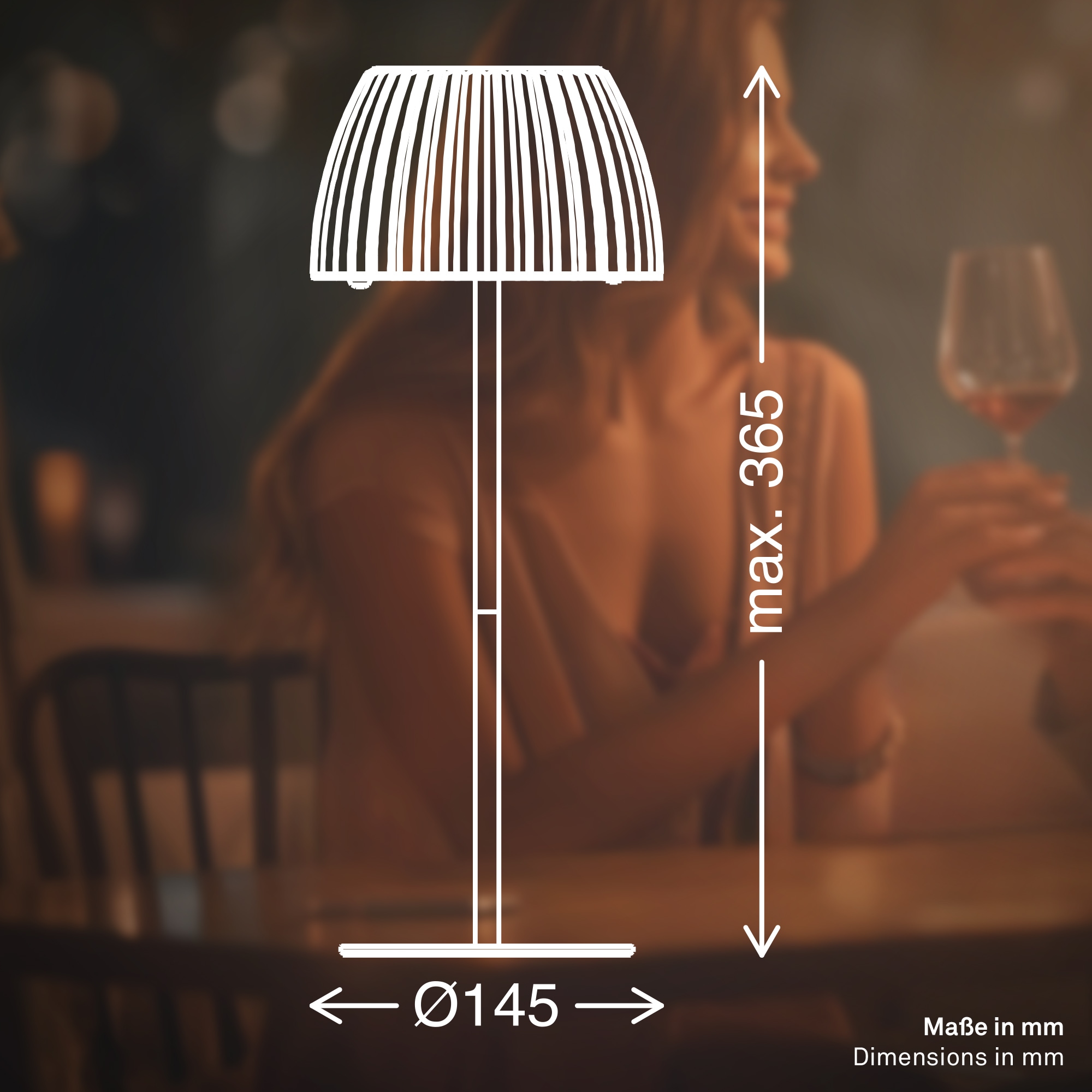 Briloner Leuchten LED Tischleuchte »Akku LED Tischleuchte, anthrazit«