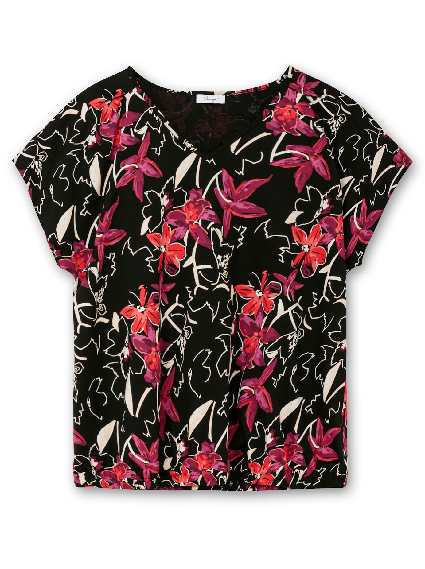 Sheego T-Shirt "T-Shirt", (1 tlg.) günstig online kaufen